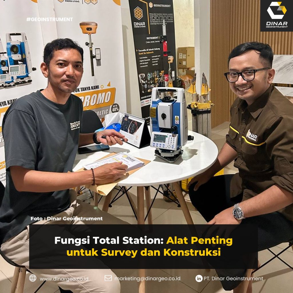 Fungsi Total Station: Alat Penting untuk Survey dan Konstruksi