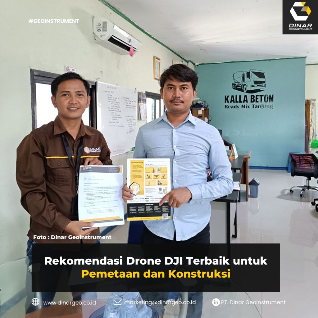 Rekomendasi Drone DJI Terbaik untuk Pemetaan dan Konstruksi