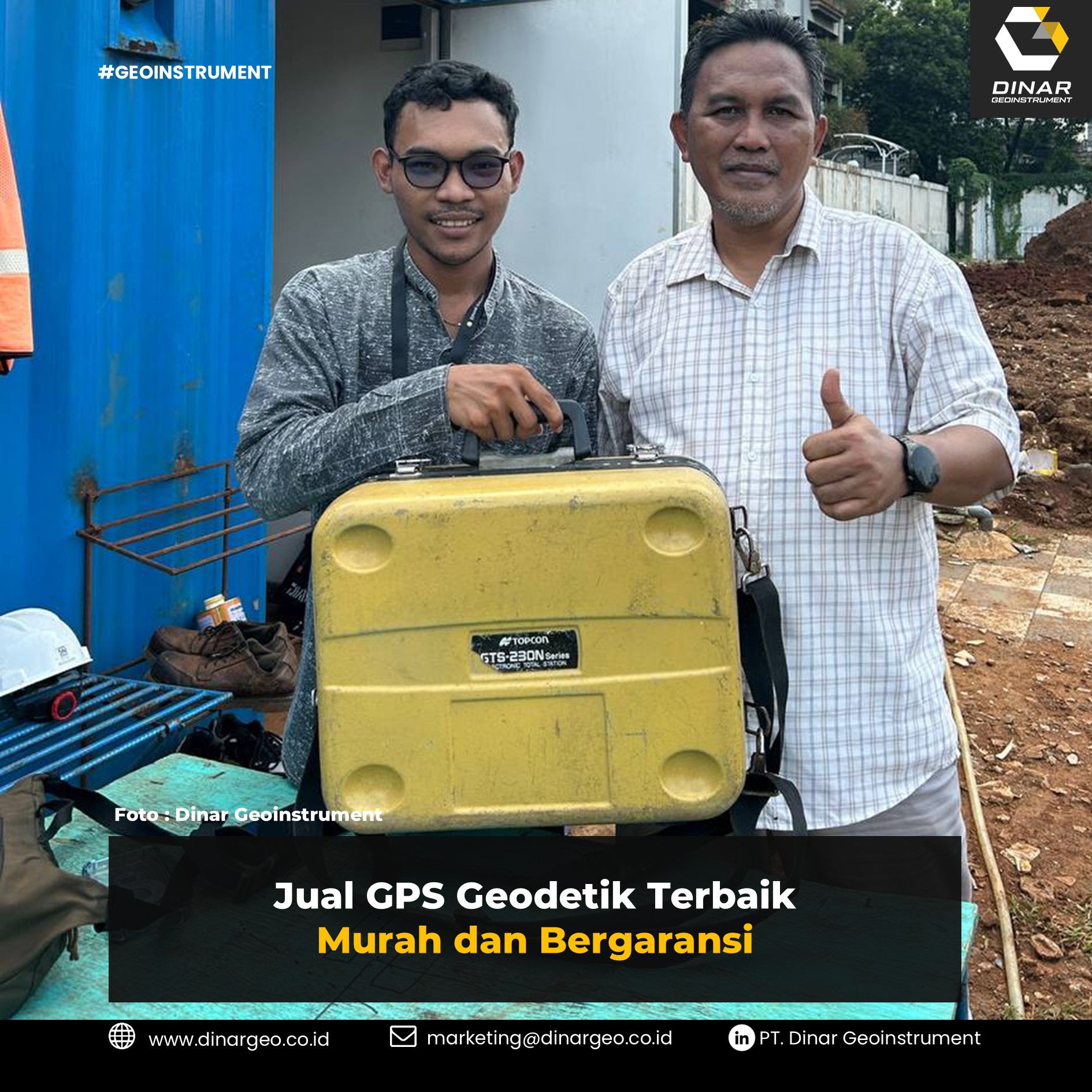 Jual GPS Geodetik Terbaik Murah dan Bergaransi