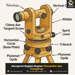 Mengenal Bagian-Bagian Theodolite dan Fungsinya