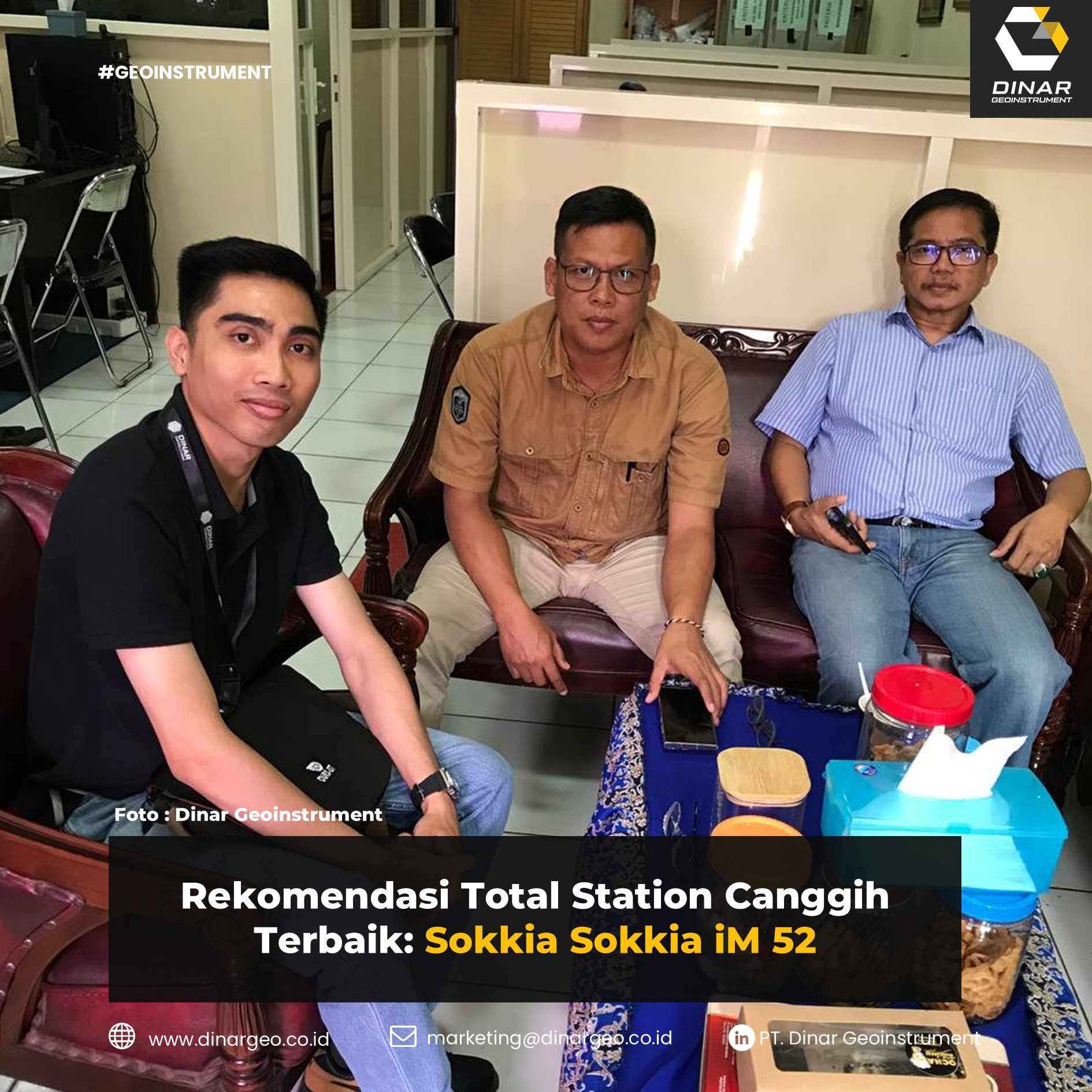 Rekomendasi Total Station Canggih Terbaik Sokkia Sokkia iM 52