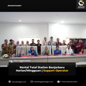 Rental Total Station Banjarbaru Harian/Mingguan | Support Operator