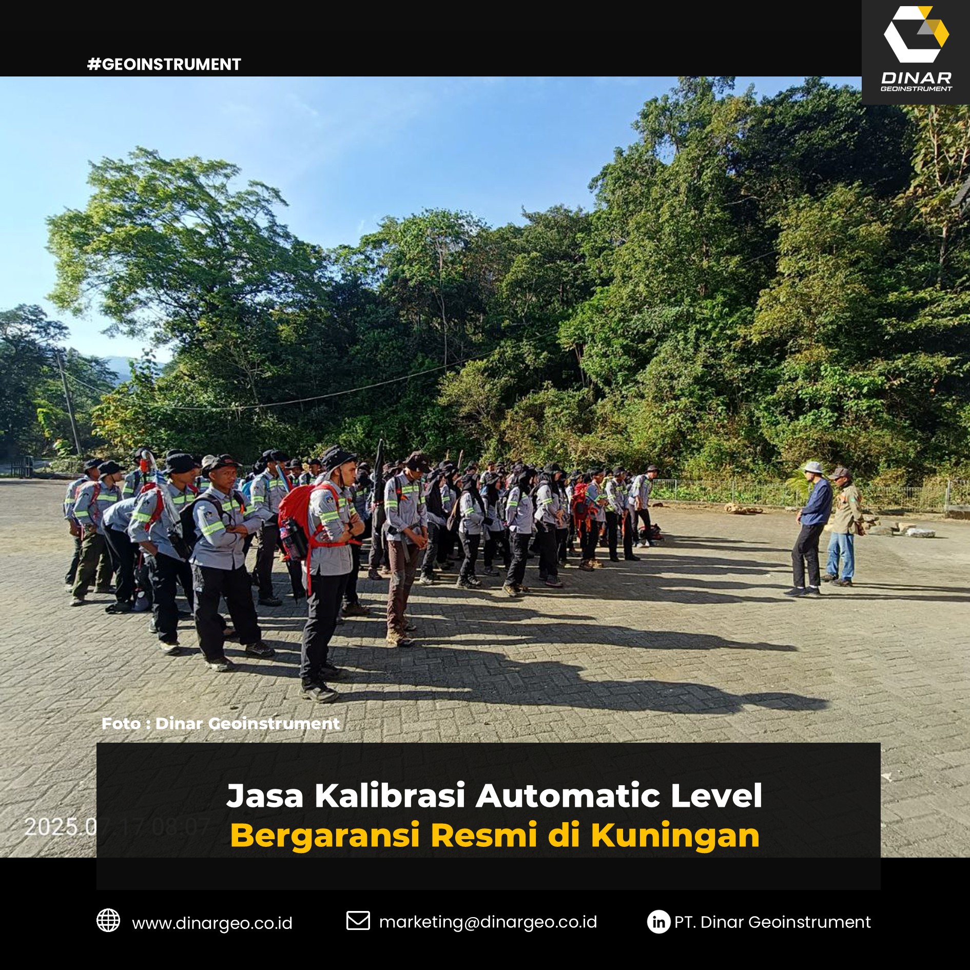 Jasa Kalibrasi Automatic Level Bergaransi Resmi di Kuningan