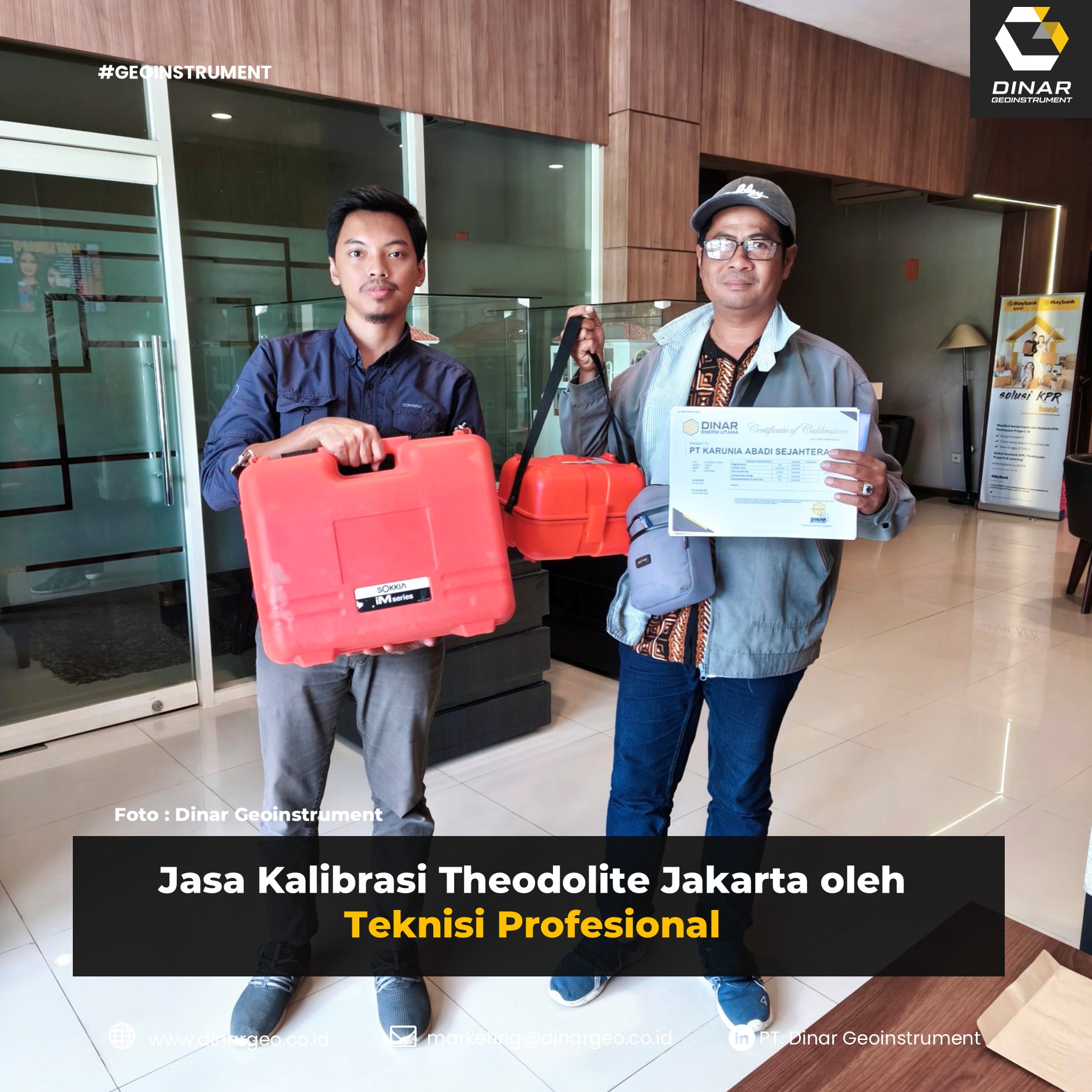 Jasa Kalibrasi Theodolite Jakarta oleh Teknisi Profesional