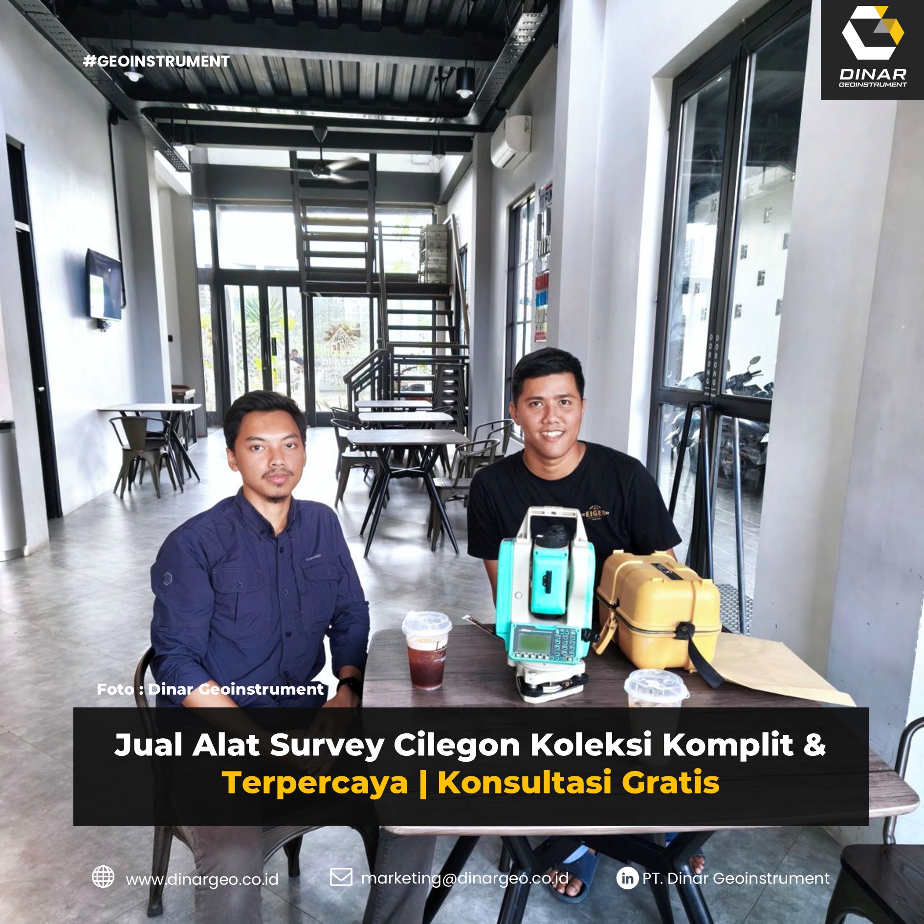 Jual Alat Survey Cilegon Koleksi Komplit & Terpercaya | Konsultasi Gratis