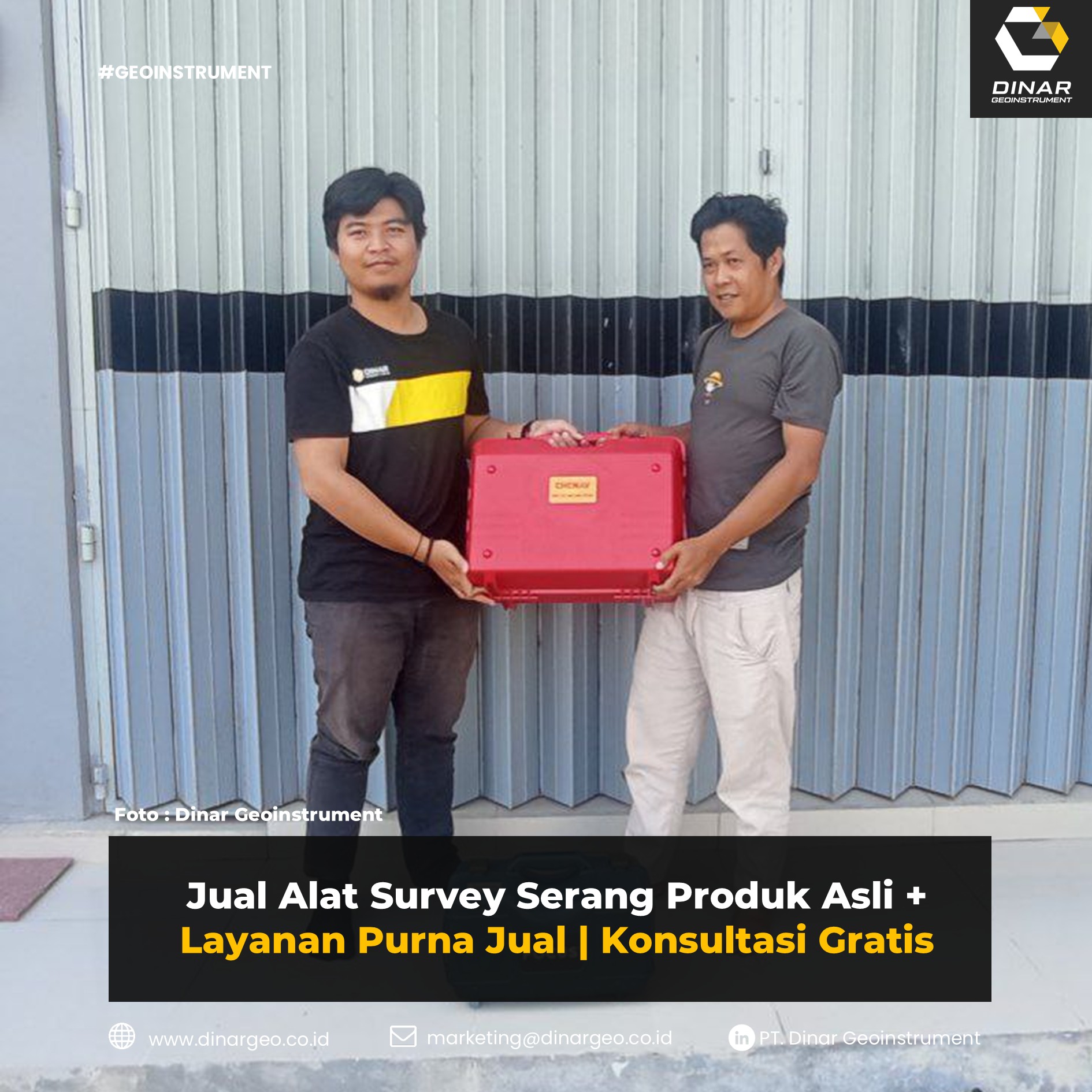 Jual Alat Survey Serang Produk Asli + Layanan Purna Jual | Konsultasi Gratis