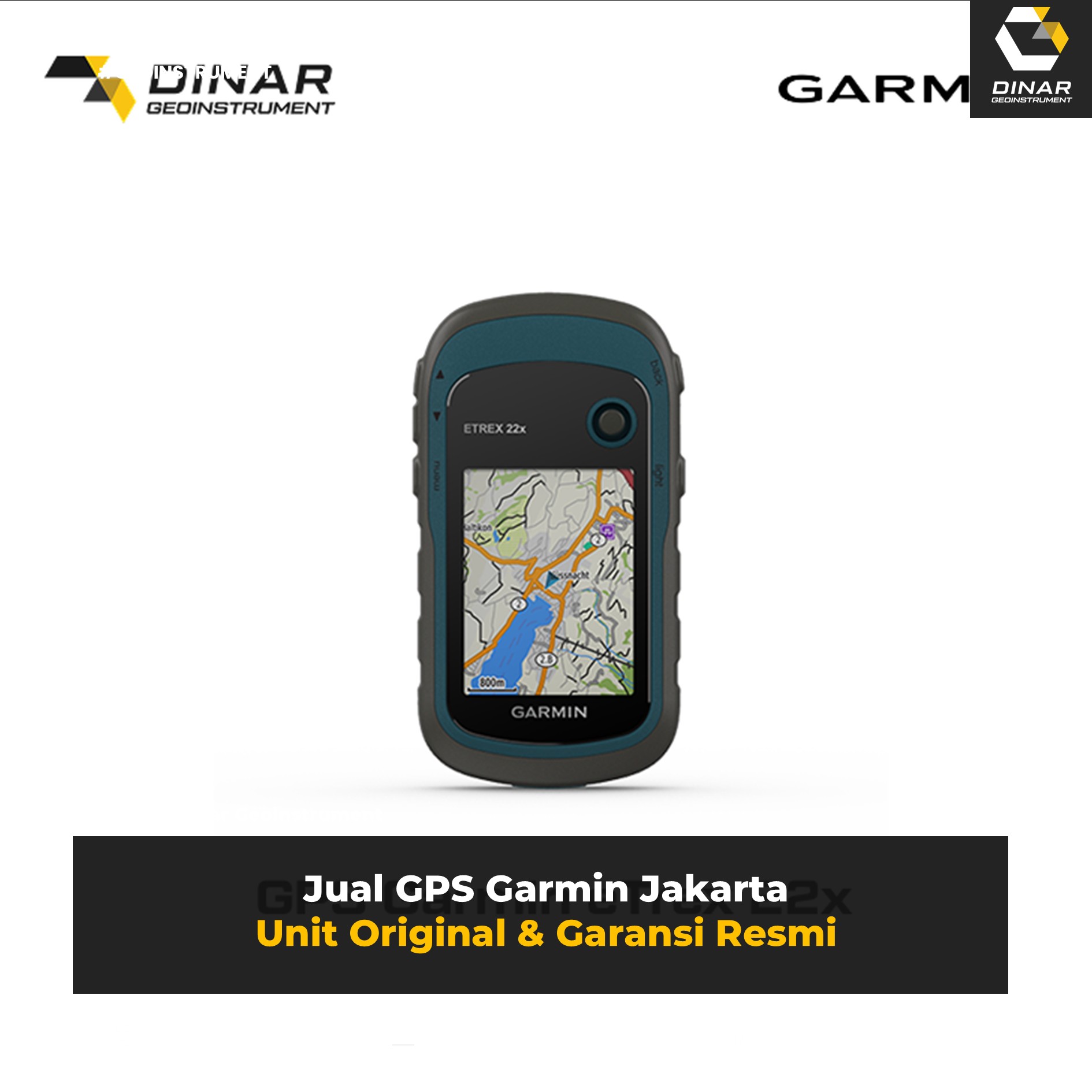 Jual GPS Garmin Jakarta | Unit Original & Garansi Resmi