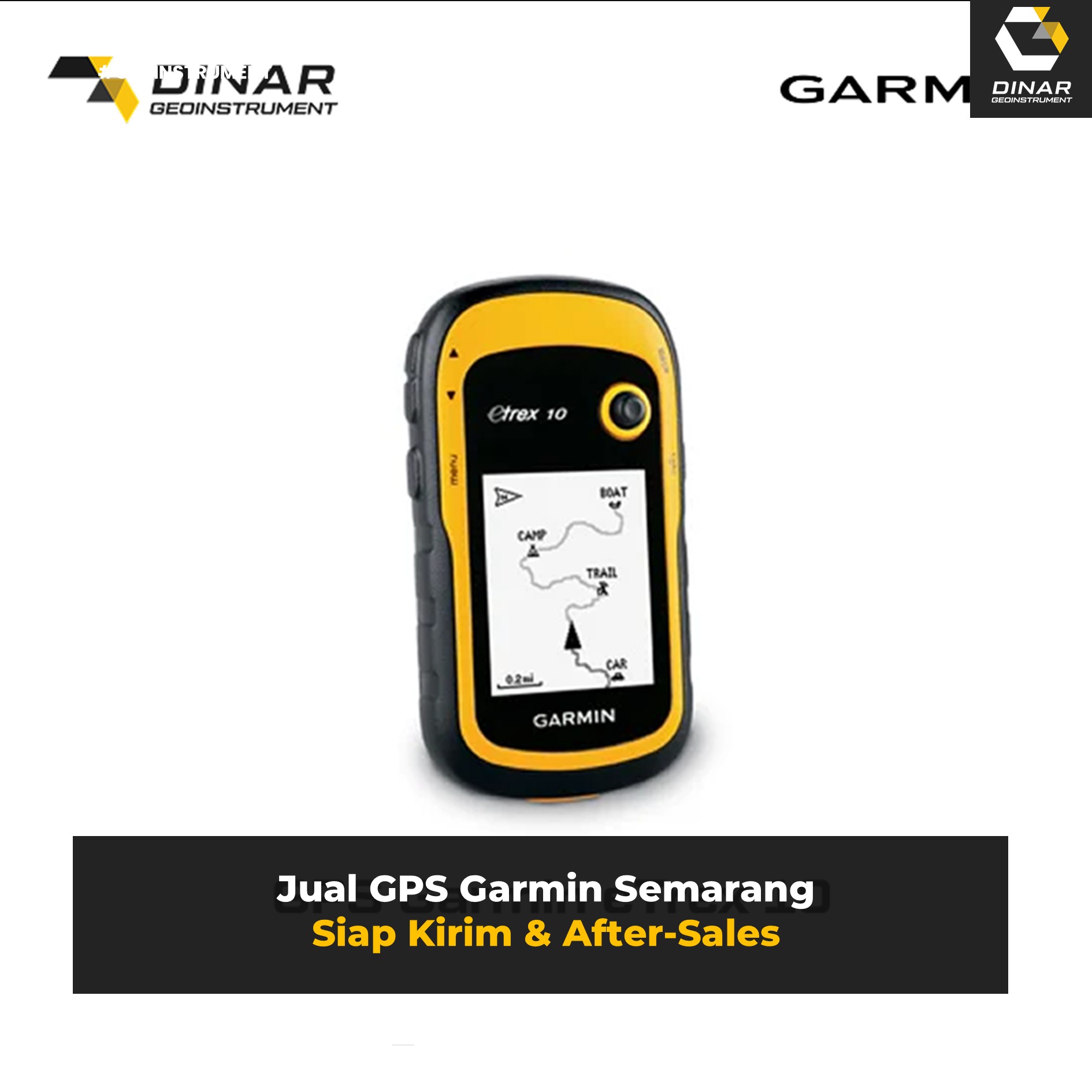 Jual GPS Garmin Semarang | Siap Kirim & After-Sales