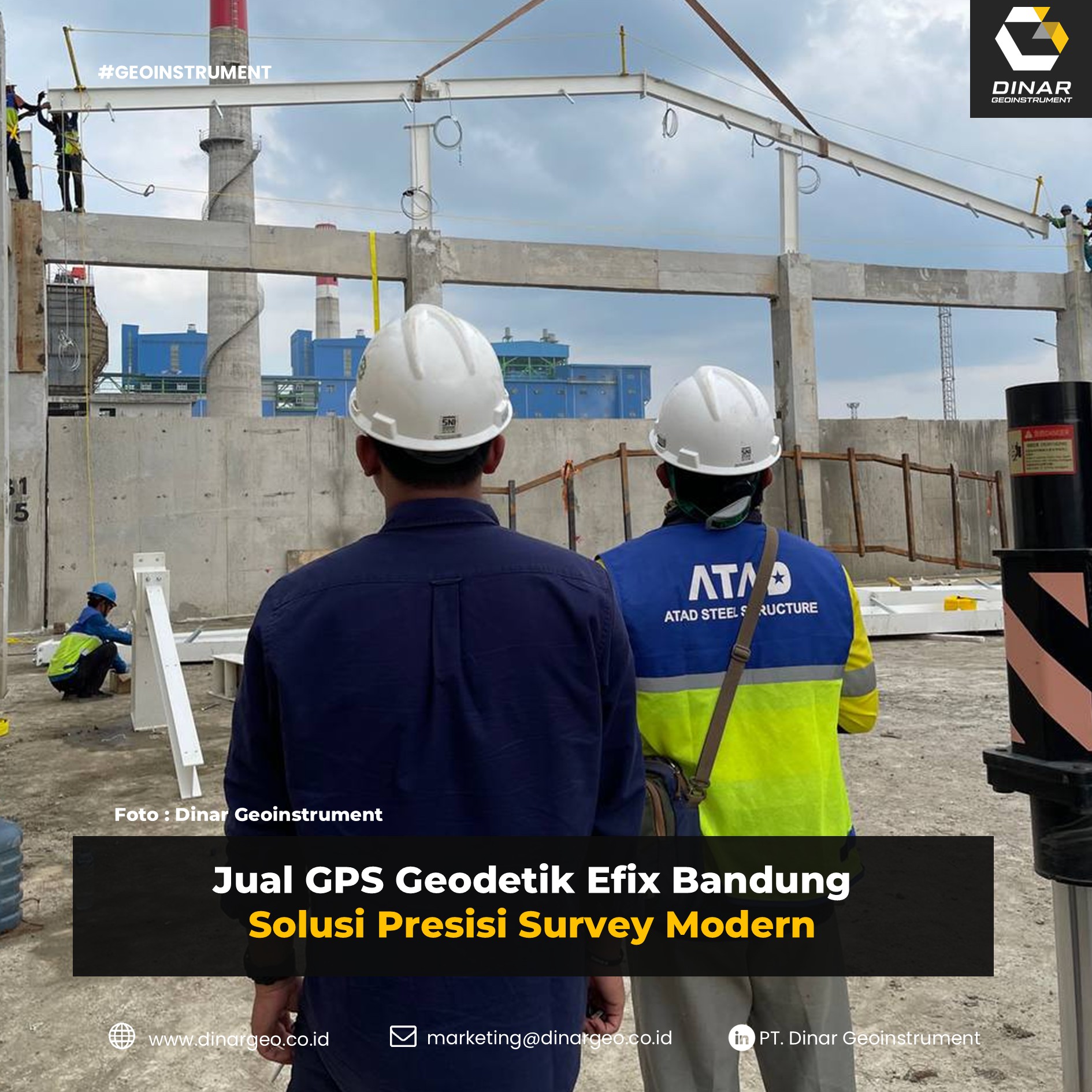 Jual GPS Geodetik Efix Bandung Solusi Presisi Survey Modern