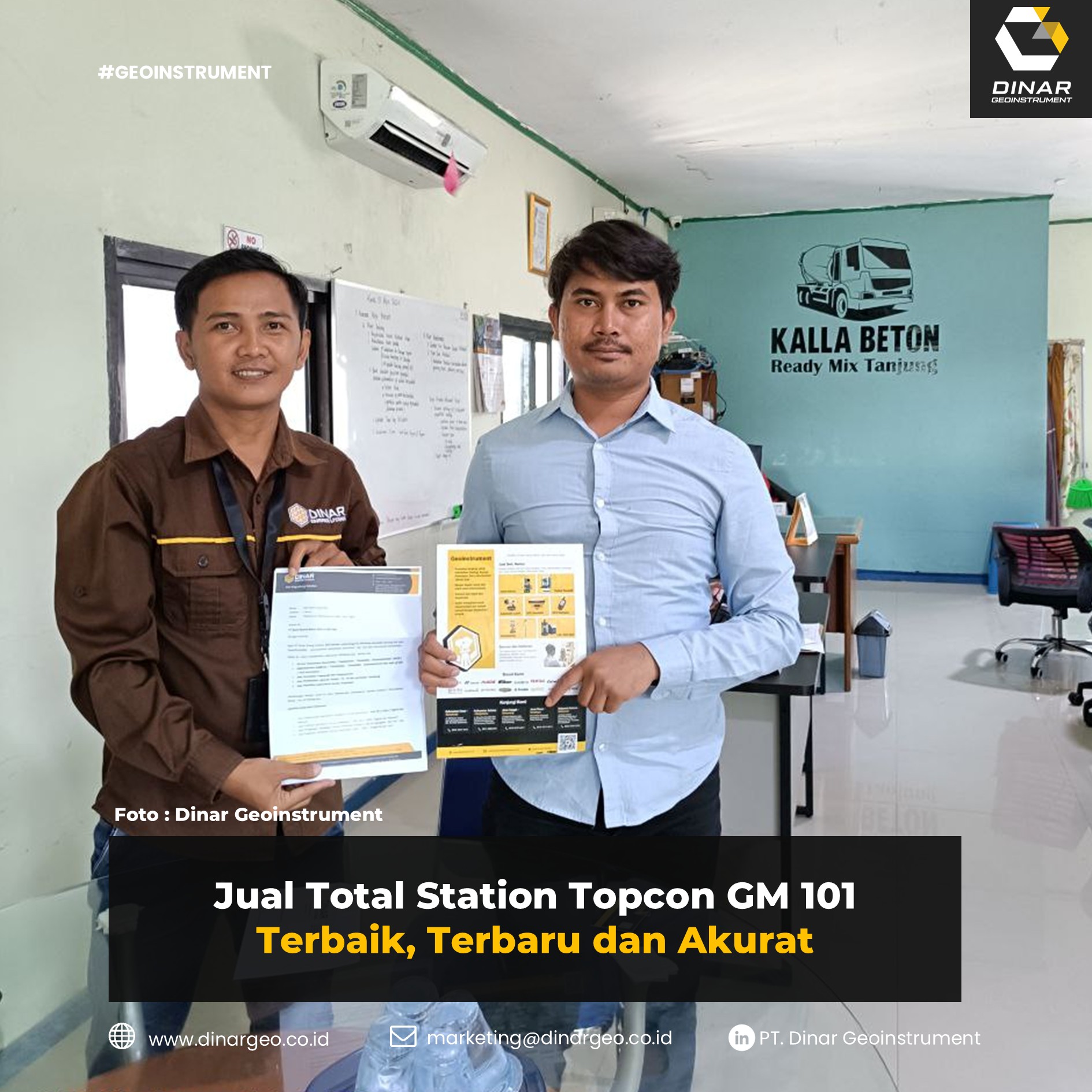 Jual Total Station Topcon GM 101 | Terbaik, Terbaru dan Akurat