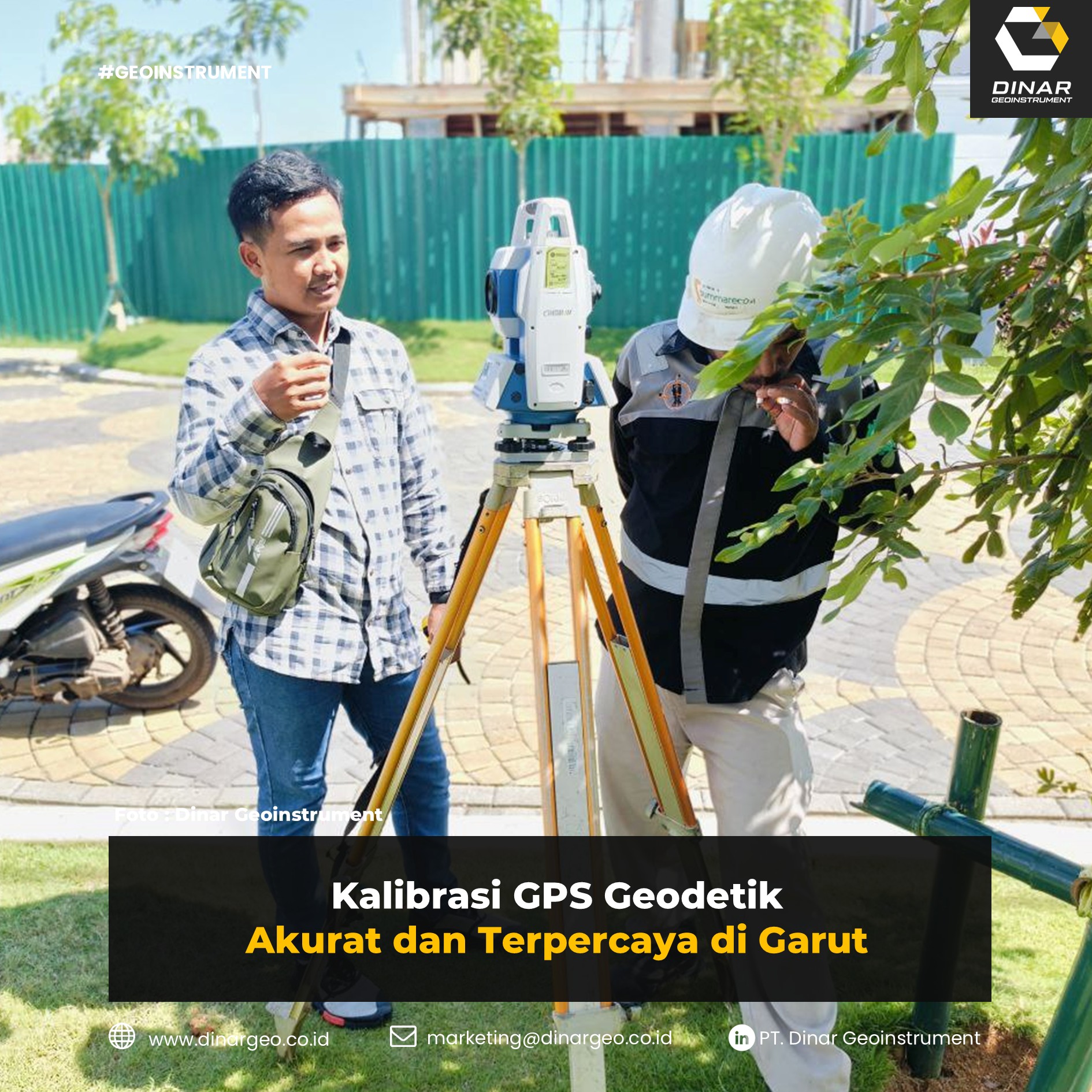 Kalibrasi GPS Geodetik Akurat dan Terpercaya di Garut
