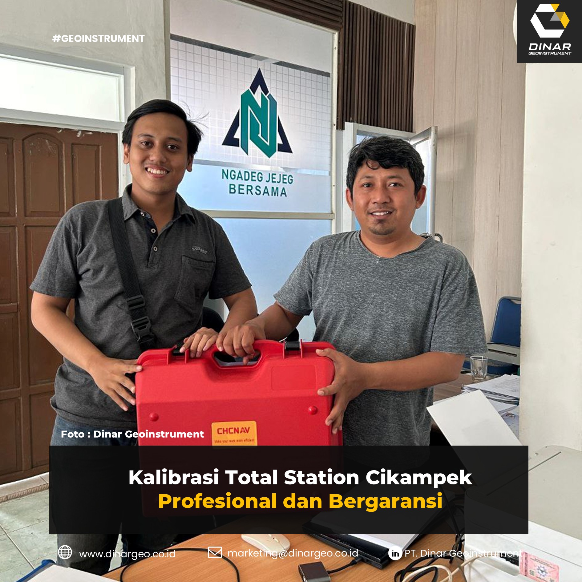 Kalibrasi Total Station Cikampek Profesional dan Bergaransi