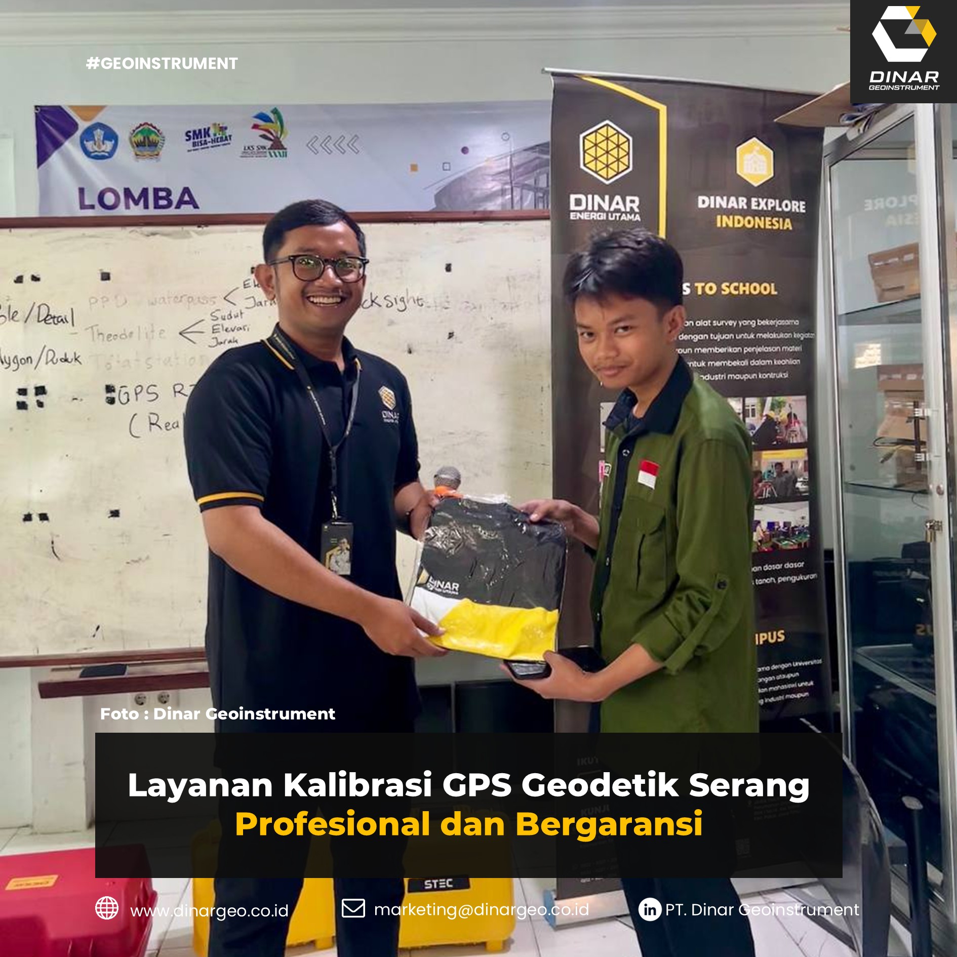 Layanan Kalibrasi GPS Geodetik Serang Profesional dan Bergaransi