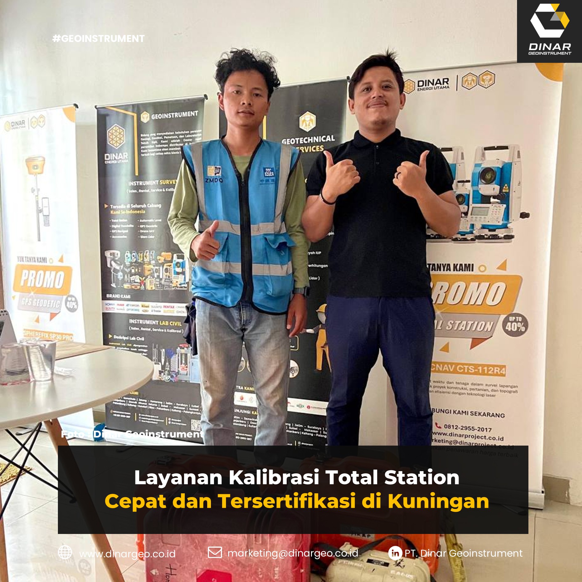 Layanan Kalibrasi Total Station Cepat dan Tersertifikasi Kuningan