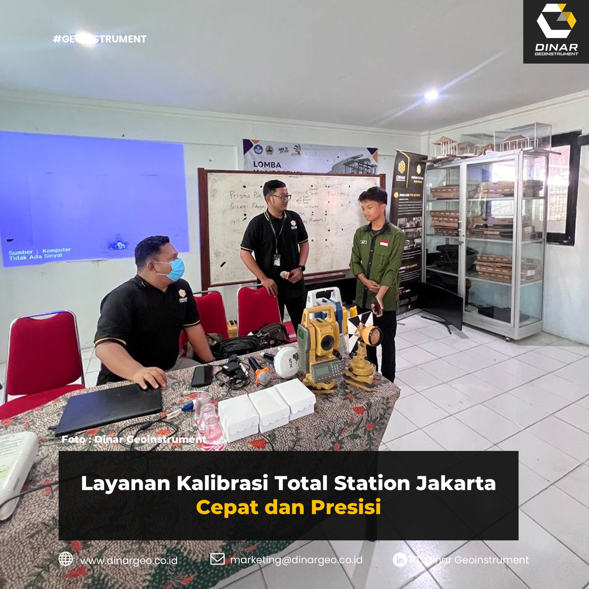 Layanan Kalibrasi Total Station Jakarta Cepat dan Presisi