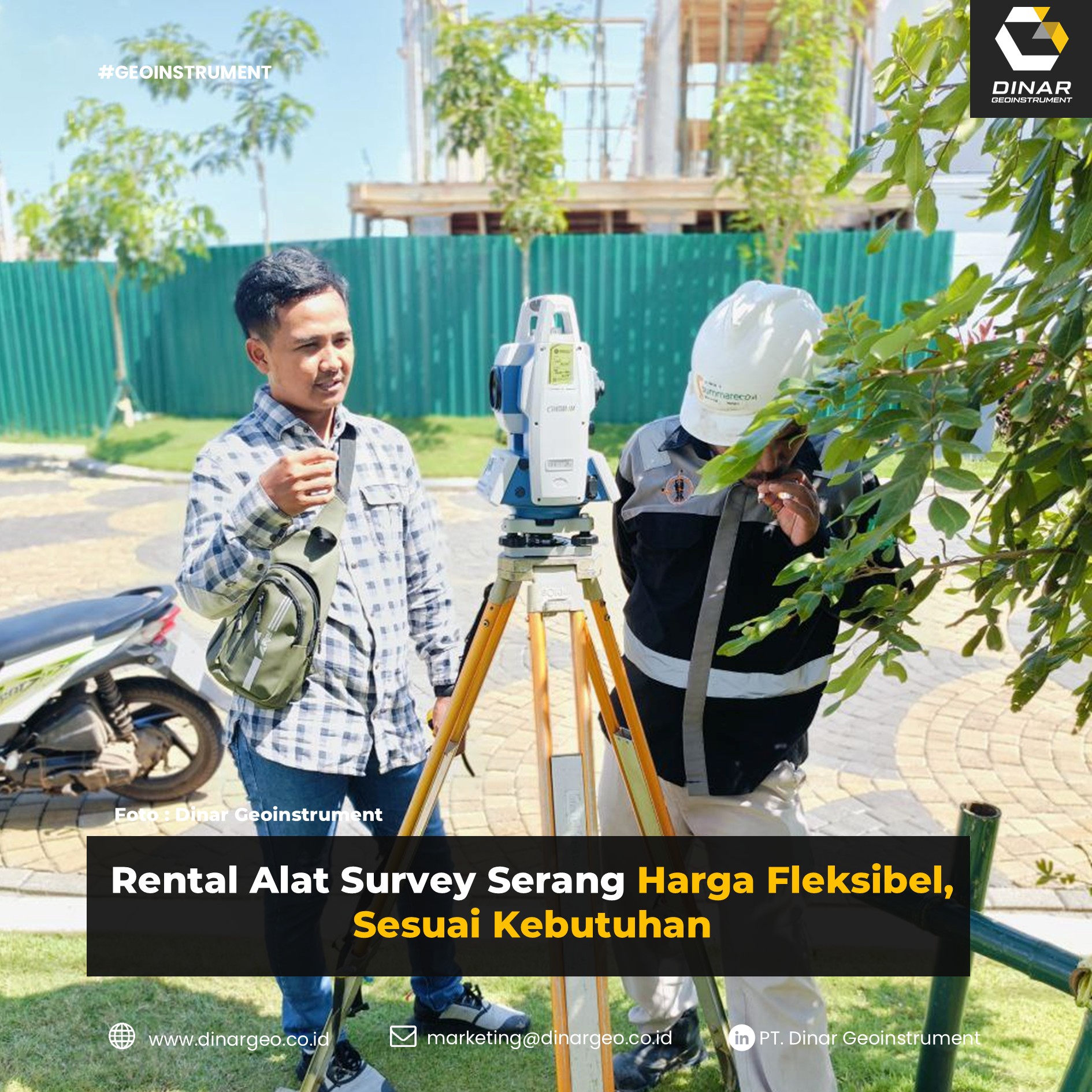 Rental Alat Survey Serang Harga Fleksibel, Sesuai Kebutuhan