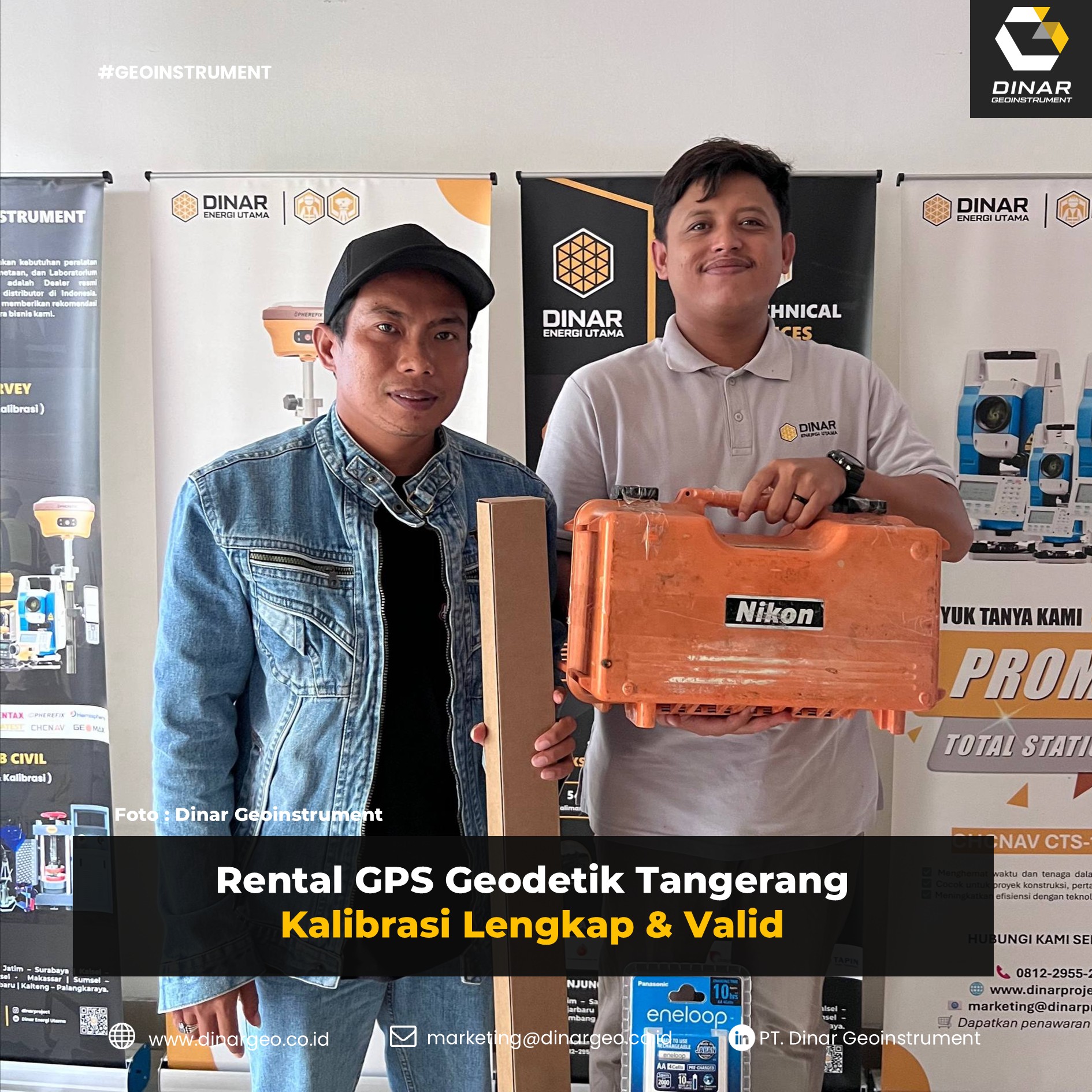 Rental GPS Geodetik Tangerang Kalibrasi Lengkap & Valid