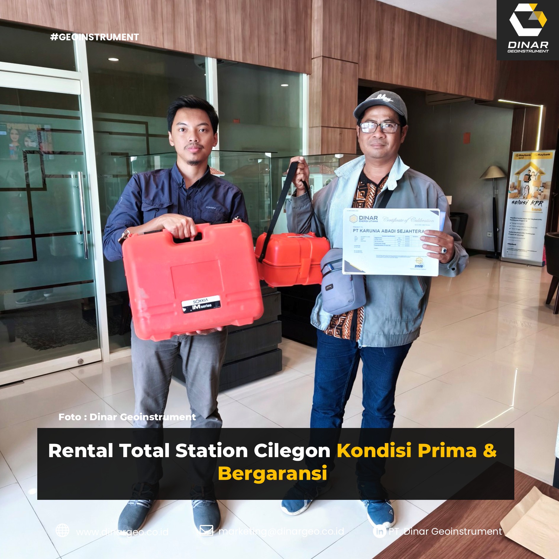 Rental Total Station Cilegon Kondisi Prima & Bergaransi