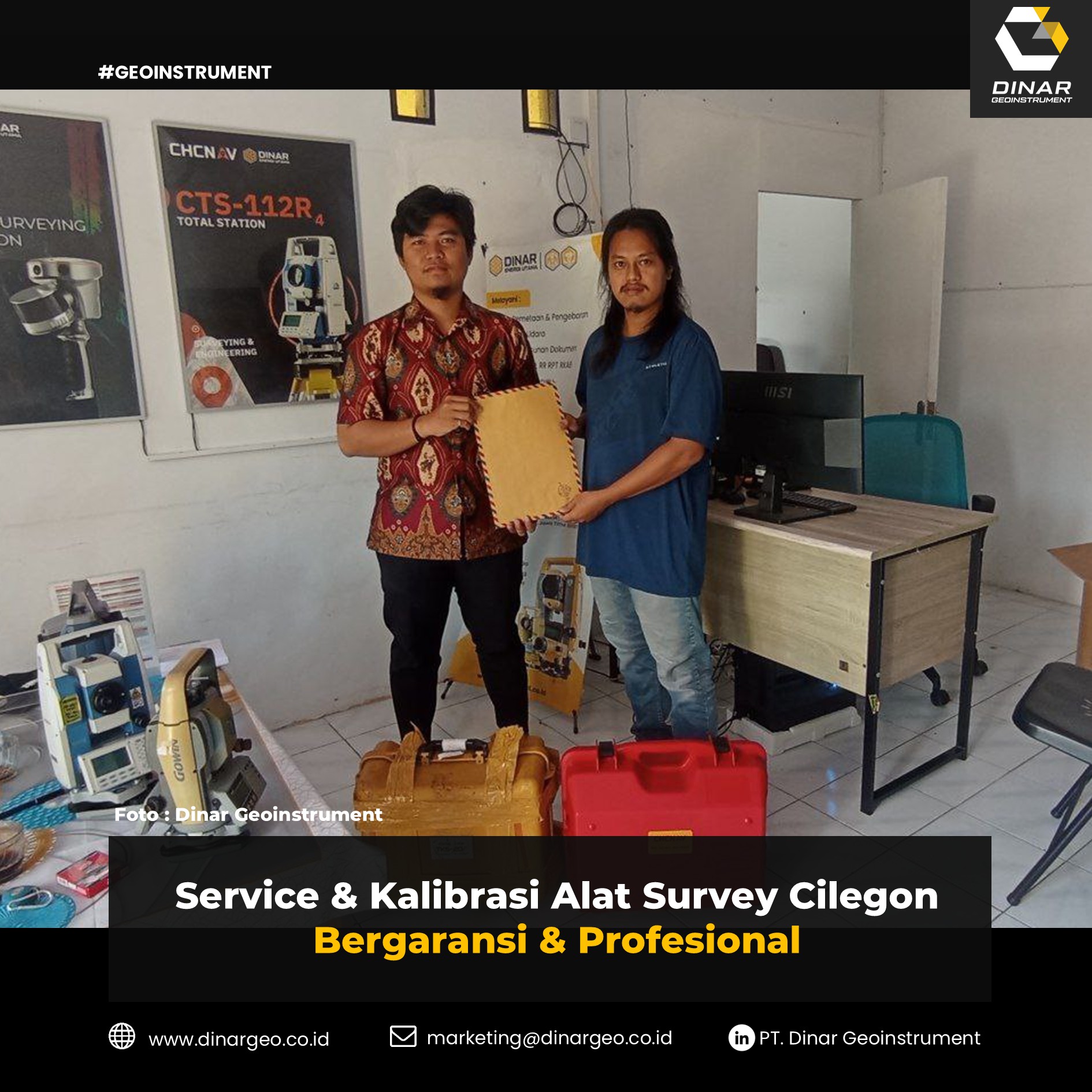 Service & Kalibrasi Alat Survey Cilegon Bergaransi & Profesional