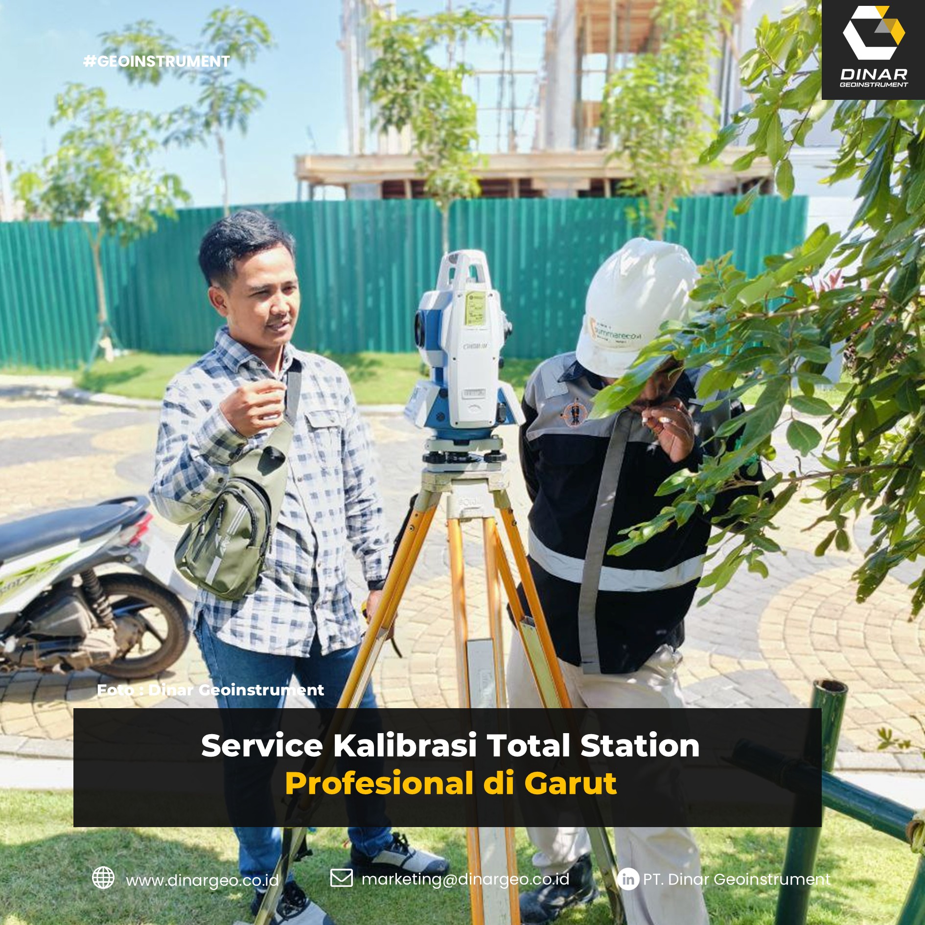 Service Kalibrasi Total Station Profesional di Garut