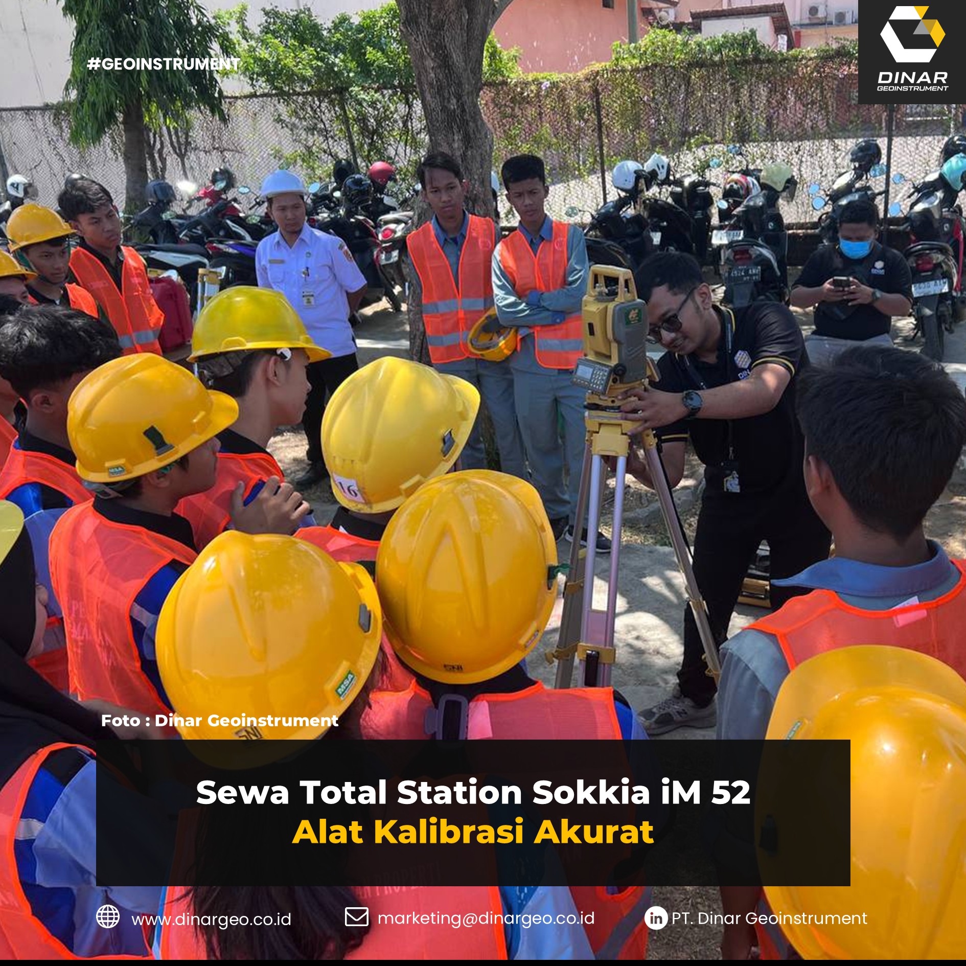 Sewa Total Station Sokkia iM 52 | Alat Kalibrasi Akurat