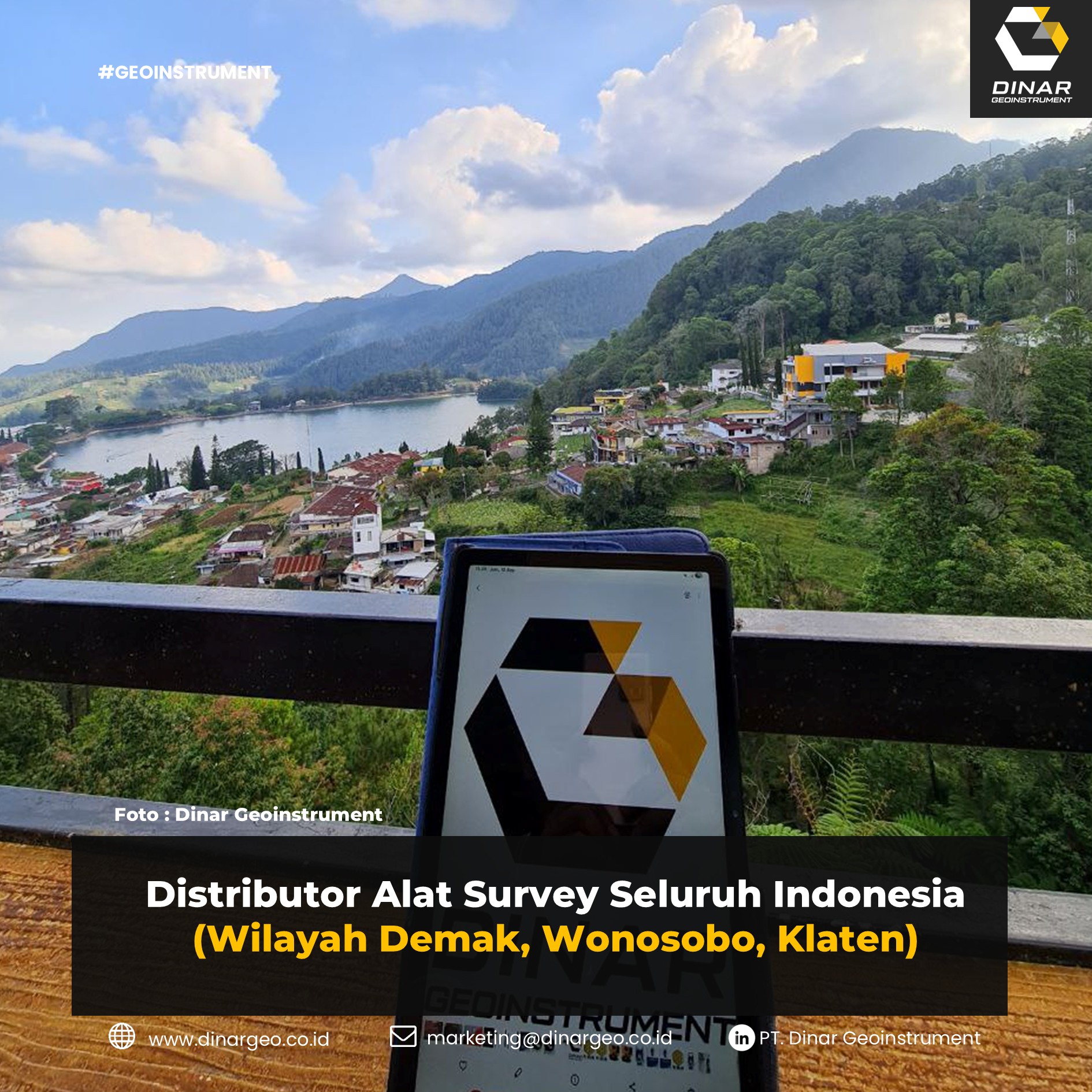 Distributor Alat Survey Seluruh Indonesia