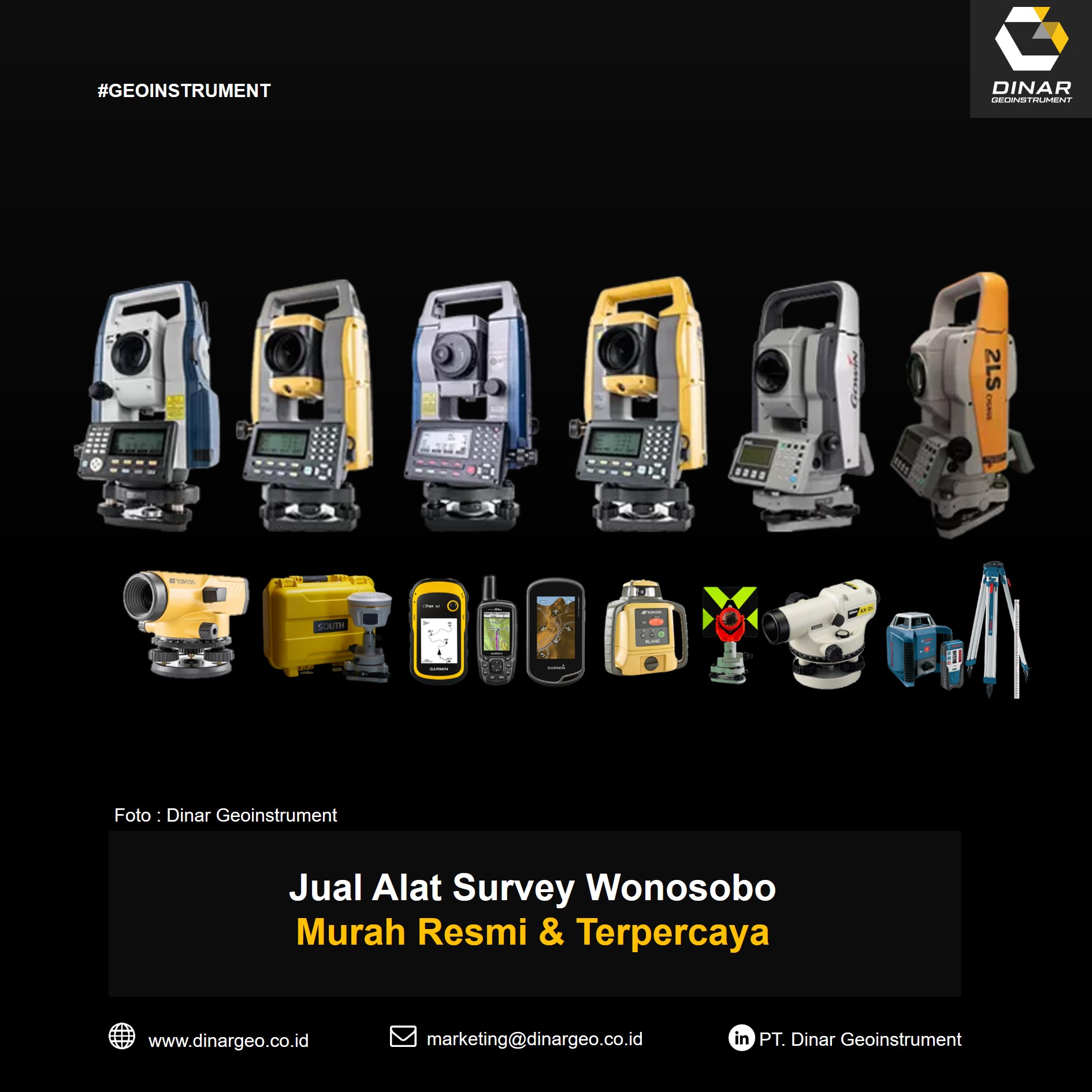 Jual Alat Survey Wonosobo