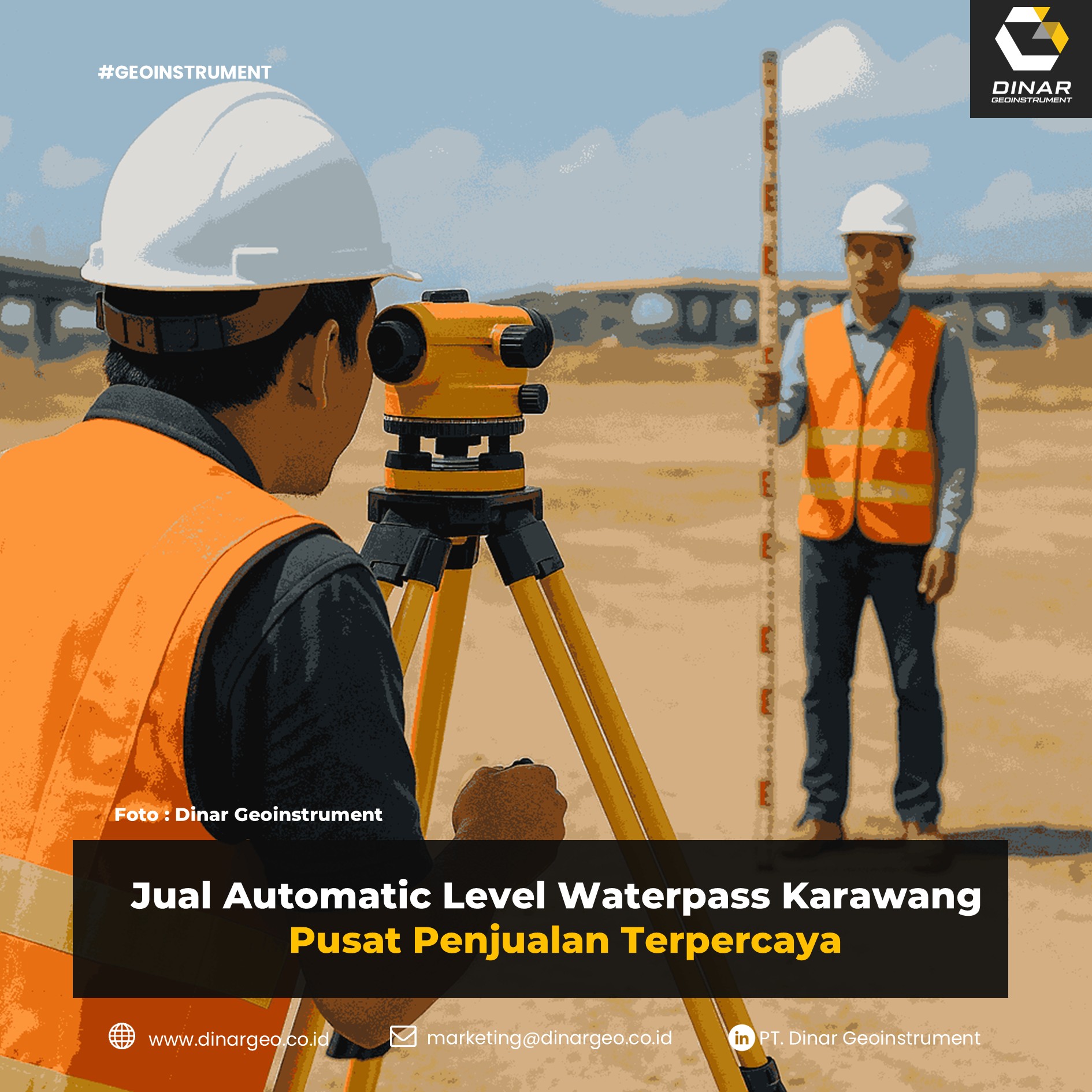 Jual Automatic Level Waterpass Karawang Pusat Penjualan Terpercaya