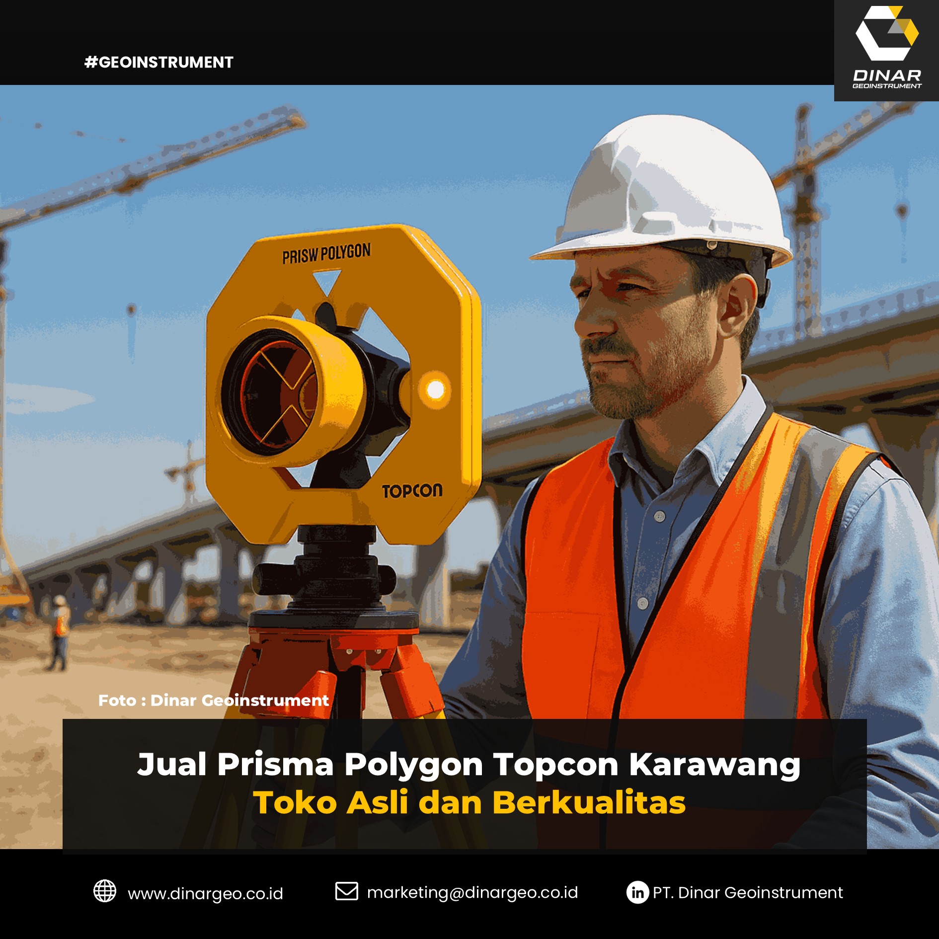 Jual Prisma Polygon Topcon Karawang Toko Asli dan Berkualitas