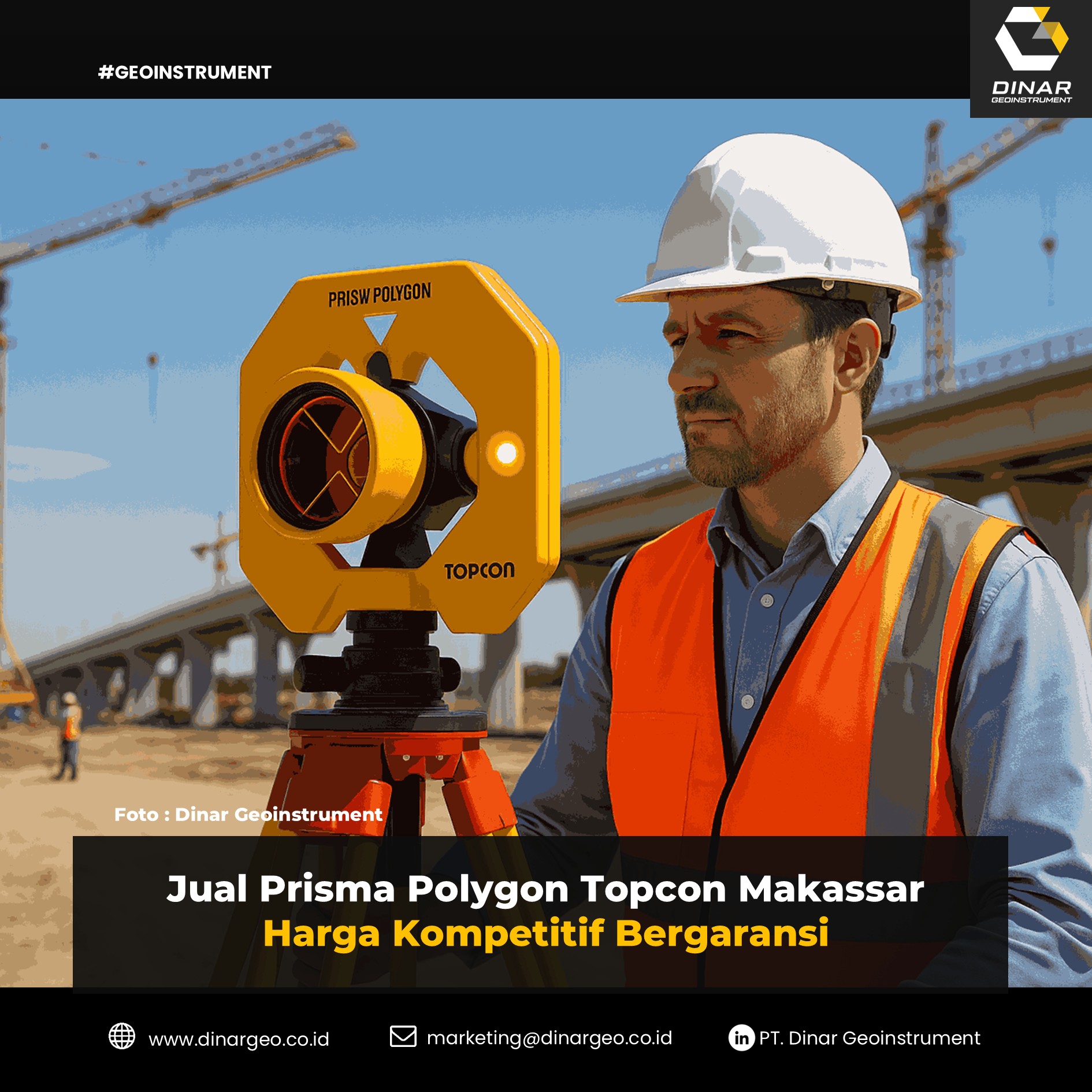 Jual Prisma Polygon Topcon Makassar Harga Kompetitif Bergaransi