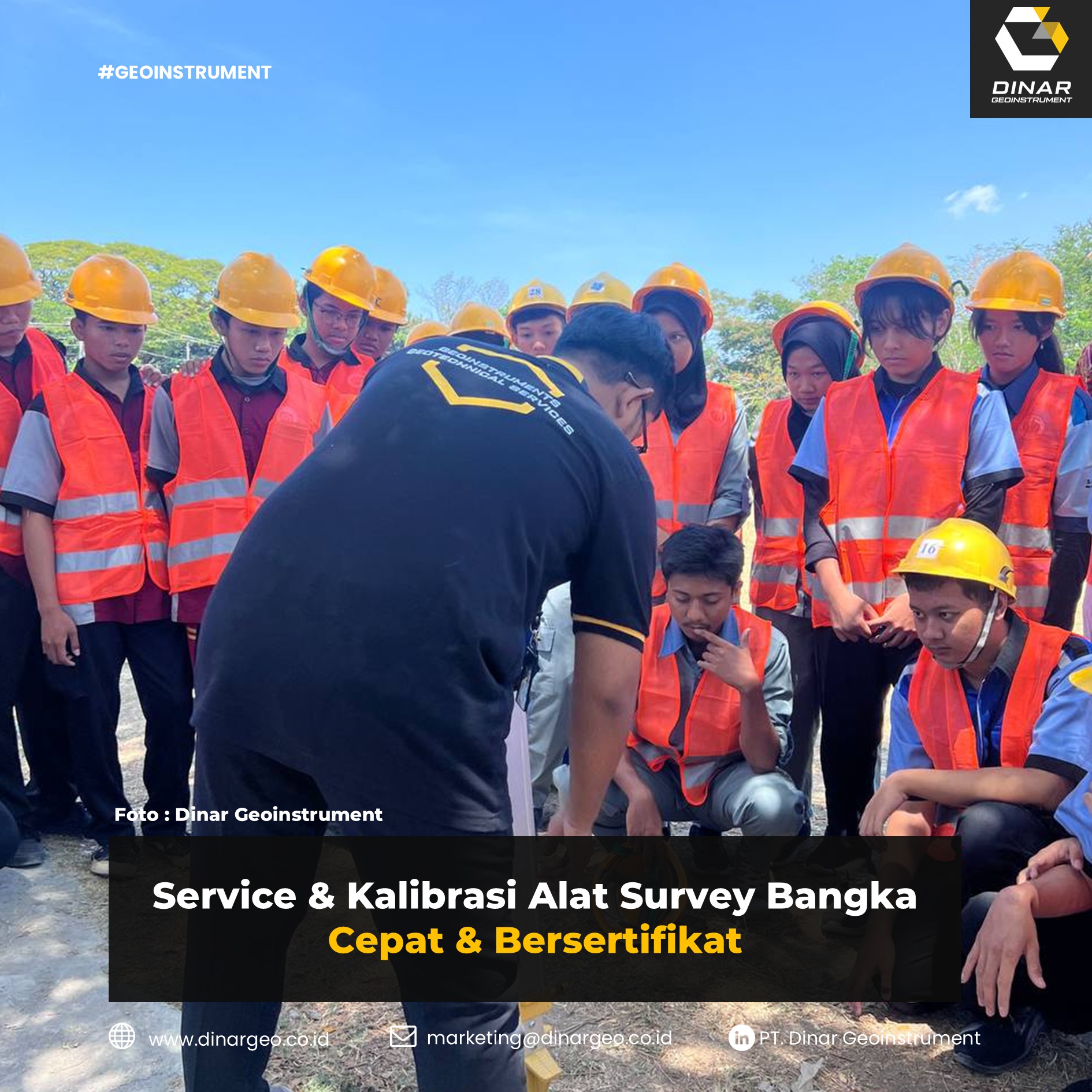 Service & Kalibrasi Alat Survey Bangka | Cepat & Bersertifikat