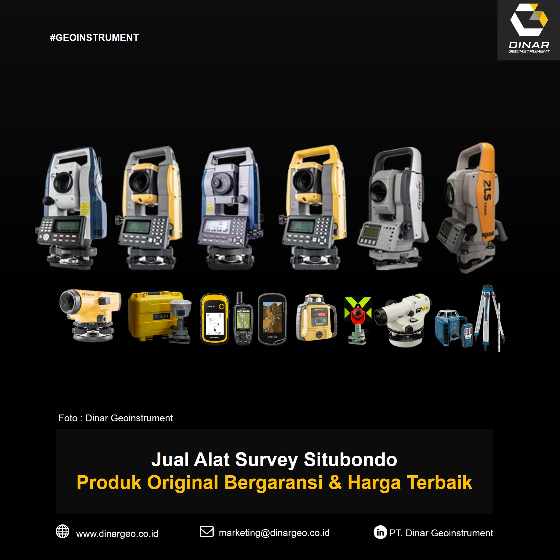 jual alat survey situbondo
