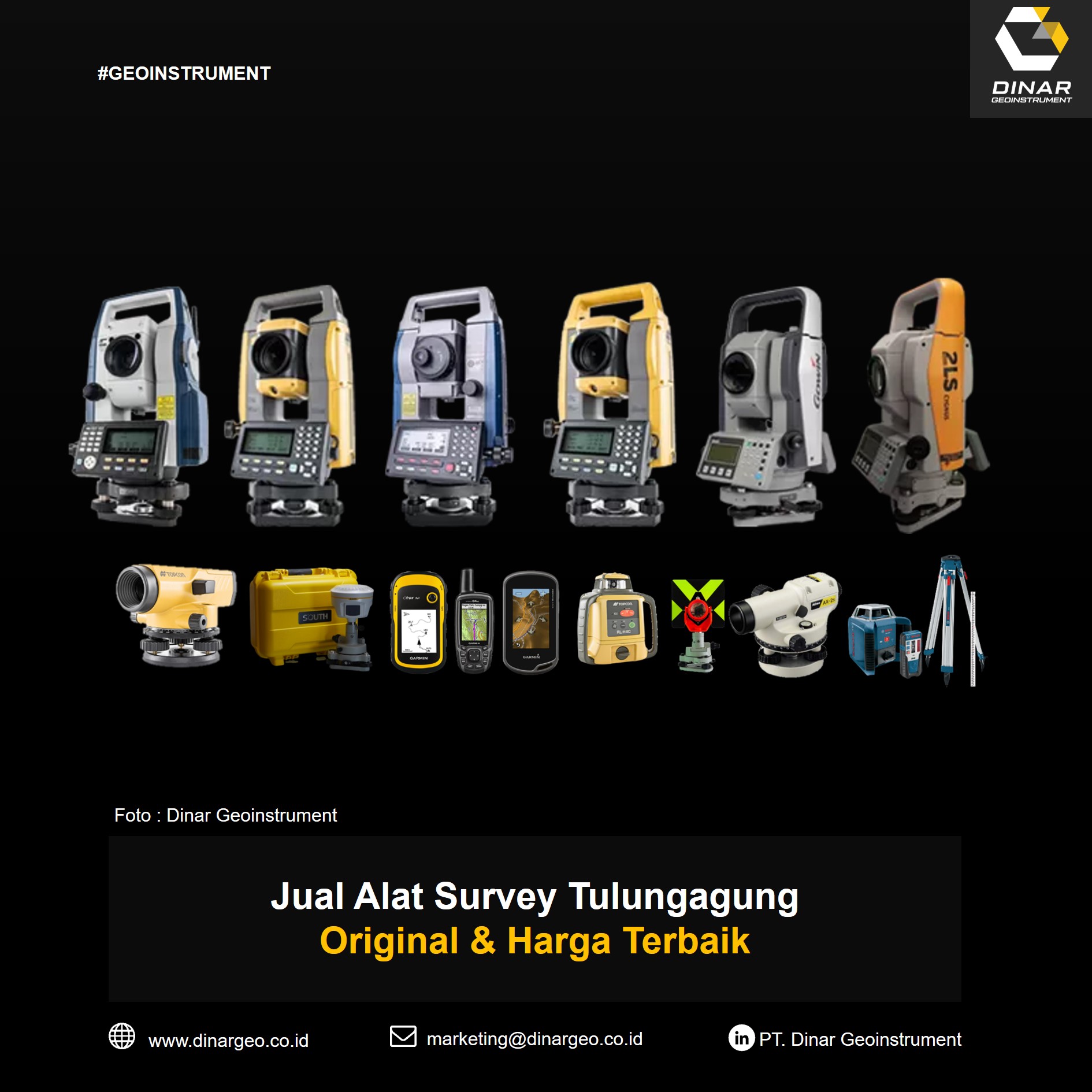 jual alat survey tulungagung