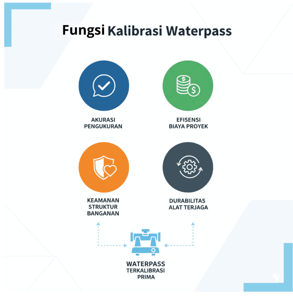 Fungsi kalibrasi Waterpass
