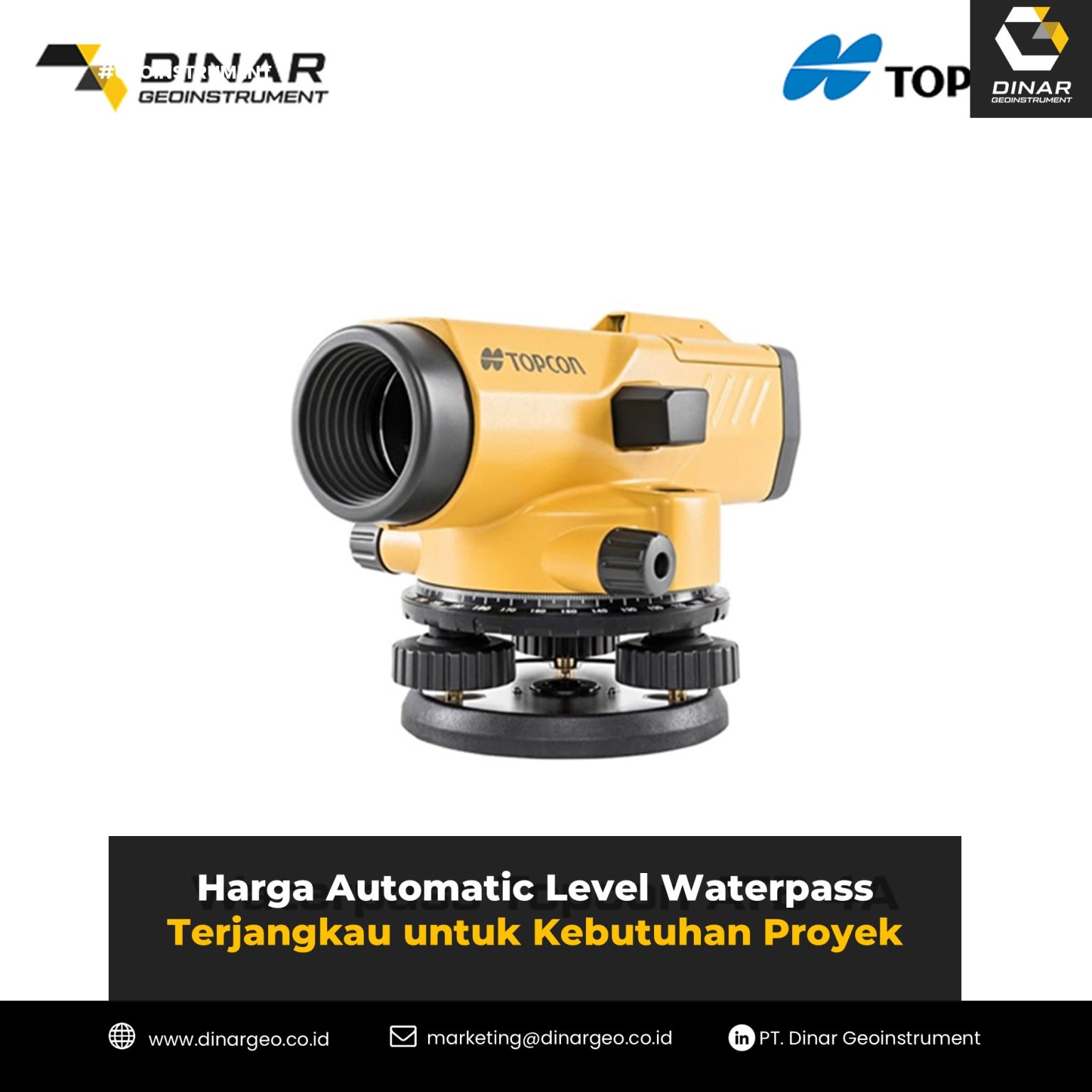 Harga Automatic Level Waterpass untuk Kebutuhan Proyek