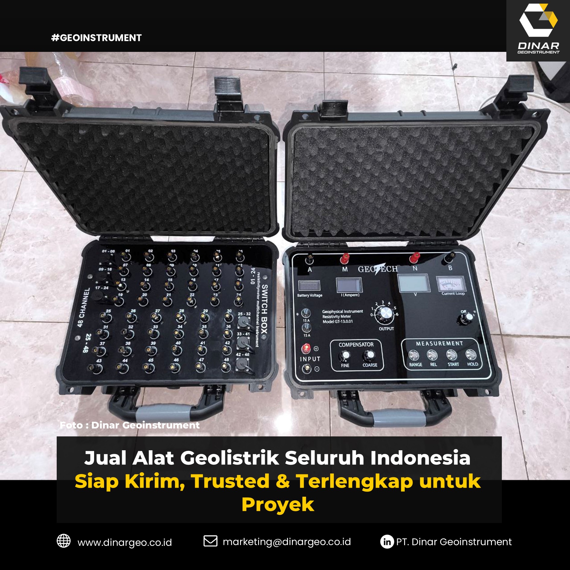Jual Alat Geolistrik
