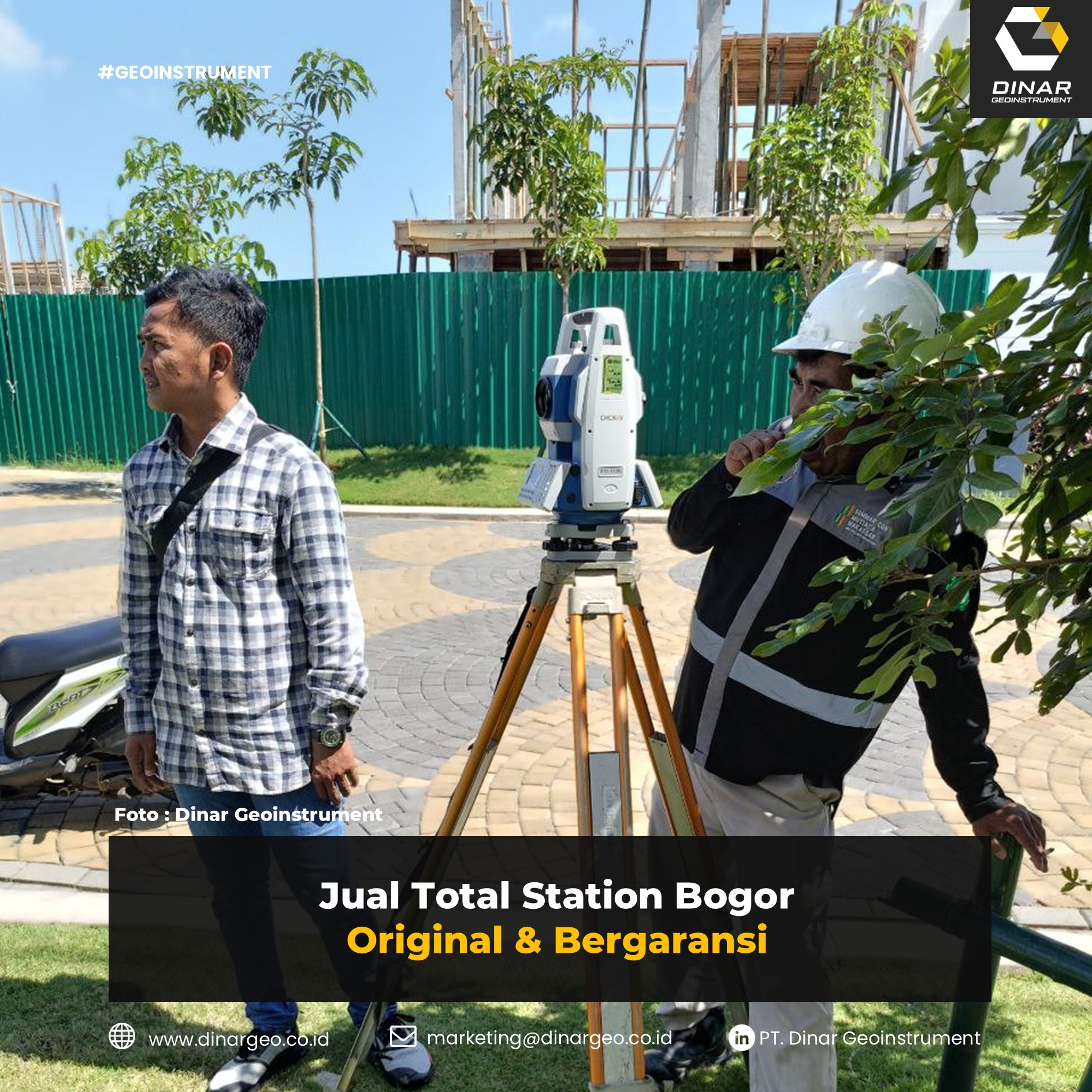 Jual Total Station Bogor Original & Bergaransi | Dinar Geoinstrument