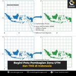 Begini Peta Pembagian Zona UTM dan TM3 di Indonesia