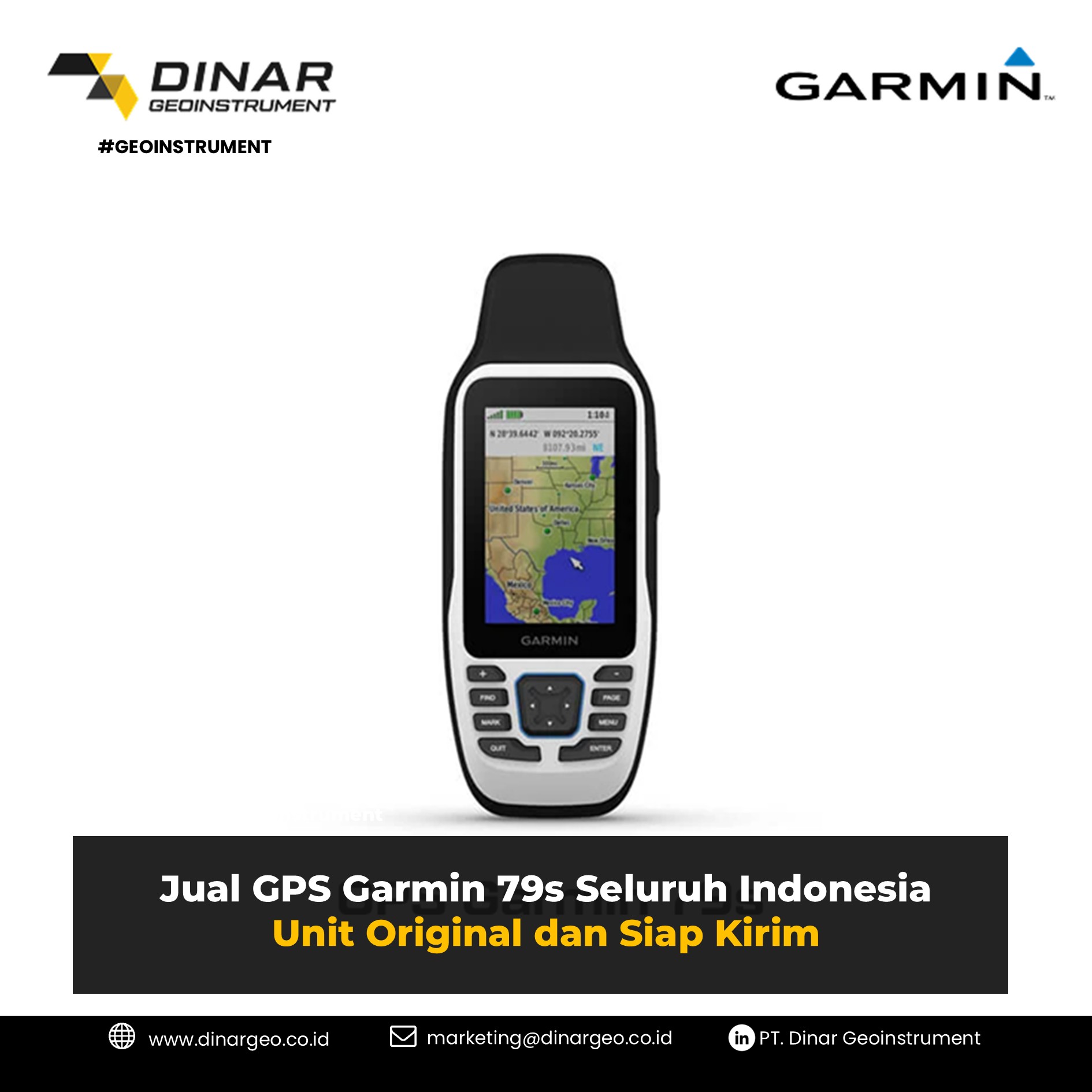 Jual GPS Garmin 79s