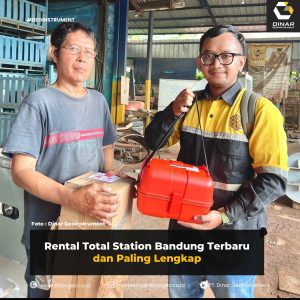 Rental Total Station Bandung Terbaru dan Paling Lengkap