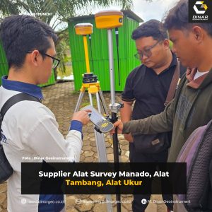 Supplier Alat Survey Manado, Alat Tambang, Alat Ukur