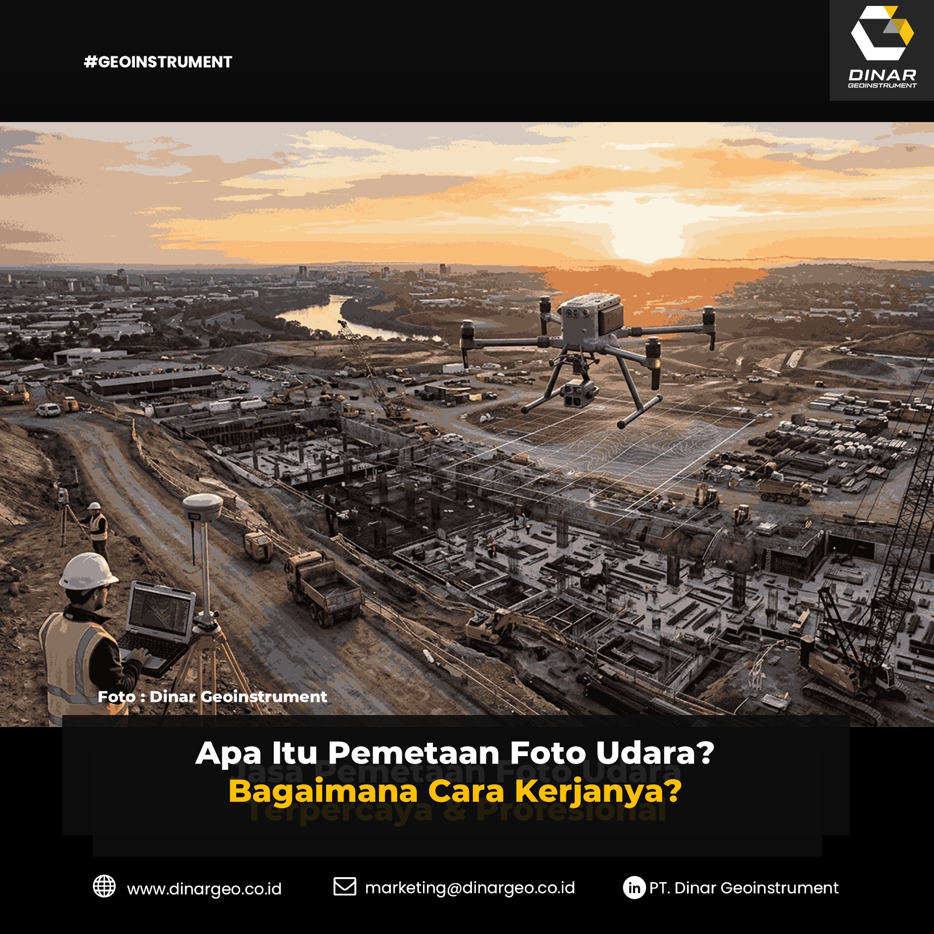 Apa Itu Pemetaan Foto Udara? Bagaimana Cara Kerjanya?