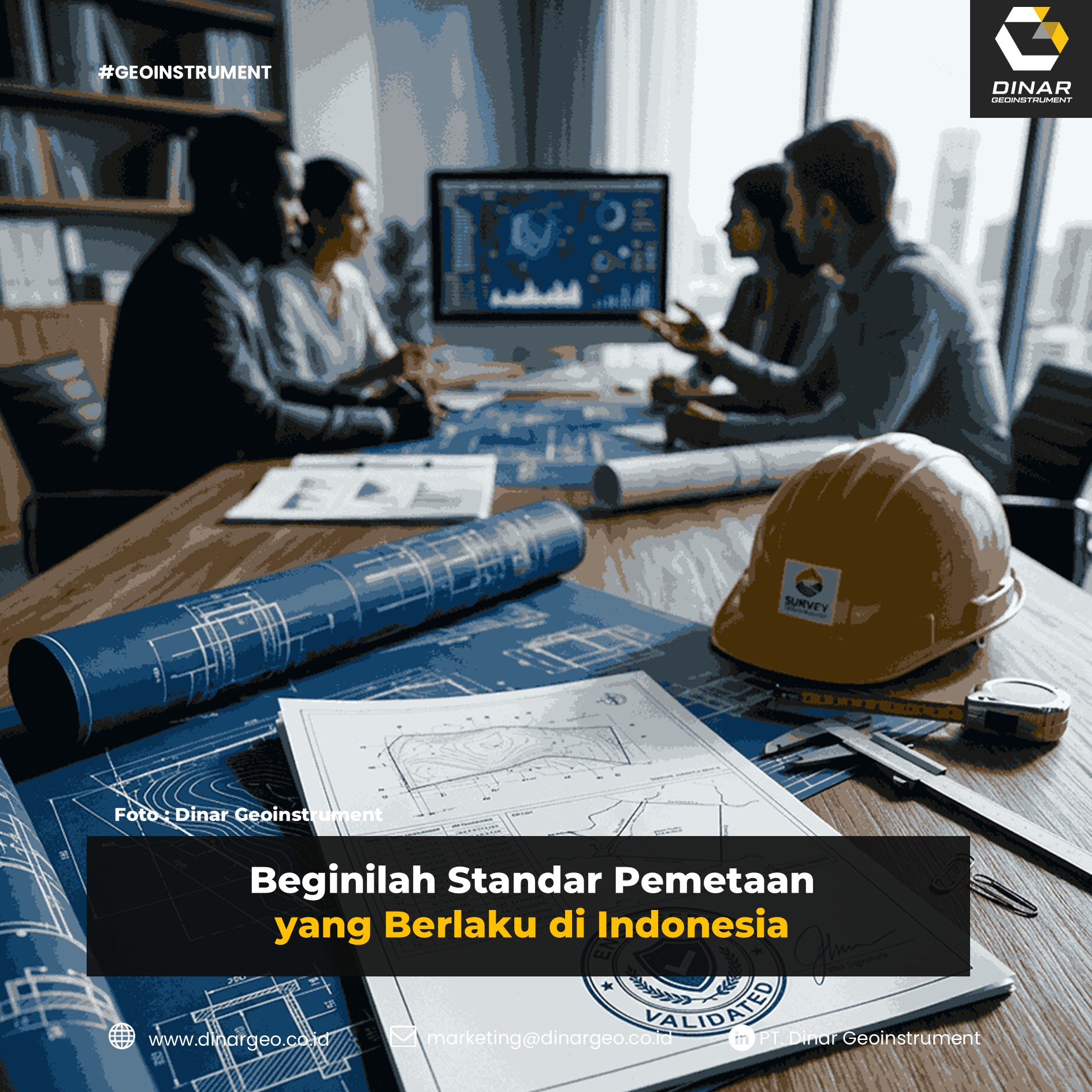 Beginilah Standar Pemetaan yang Berlaku di Indonesia