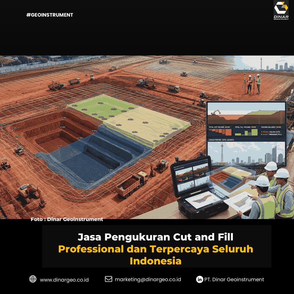 Jasa Pengukuran Cut and Fill