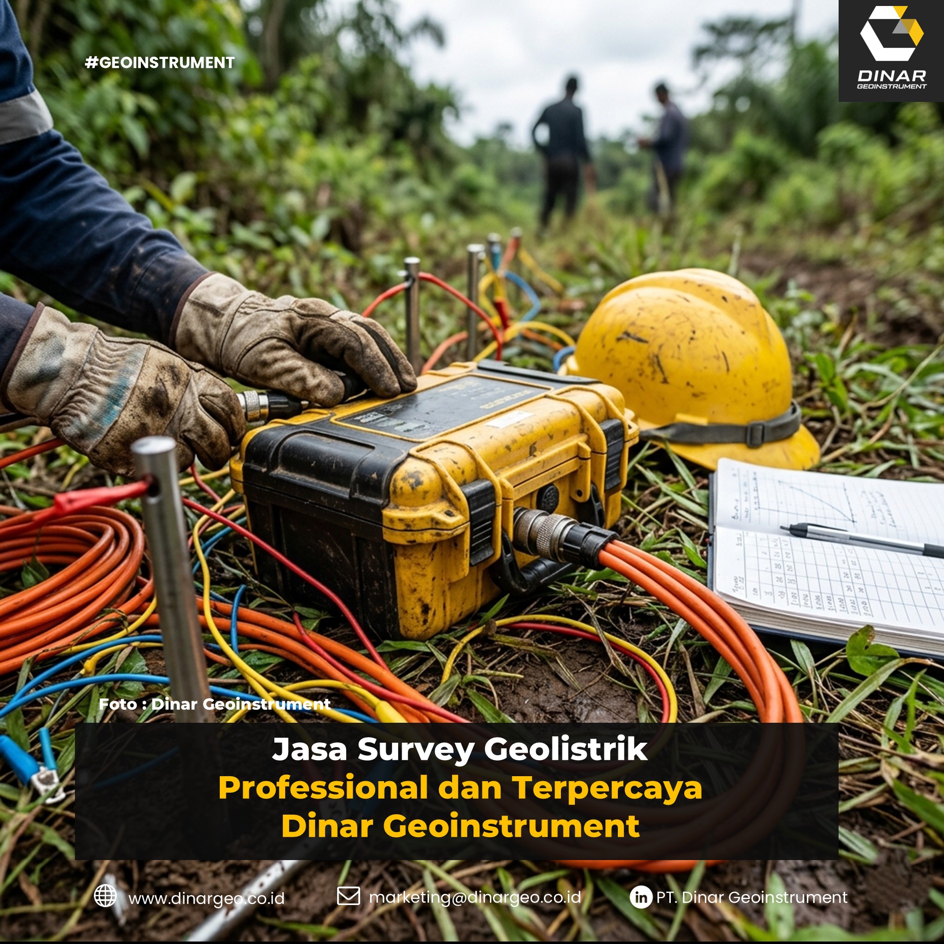 Jasa Survey Geolistrik - DInar Geoinstrument