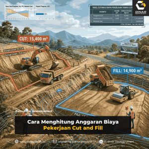 Cara Menghitung Anggaran biaya Pekerjaan Cut and Fill