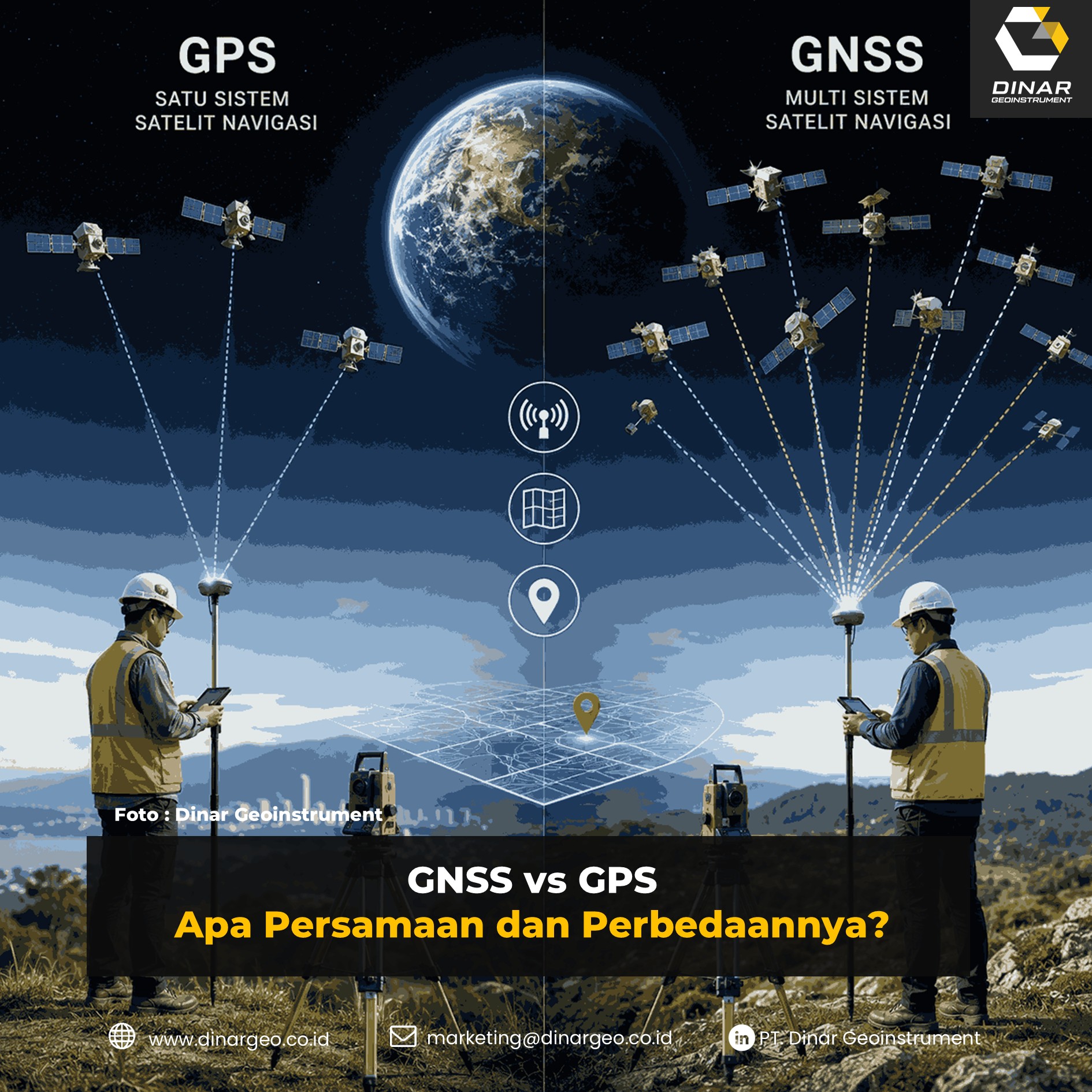 GNSS vs GPS: Apa Persamaan dan Perbedaannya?